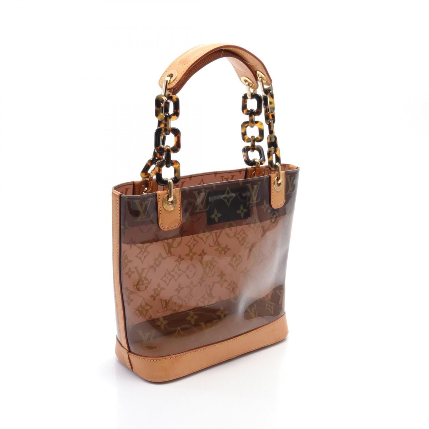 Louis Vuitton Monogram Vinyl Leather Tote Bag M92502