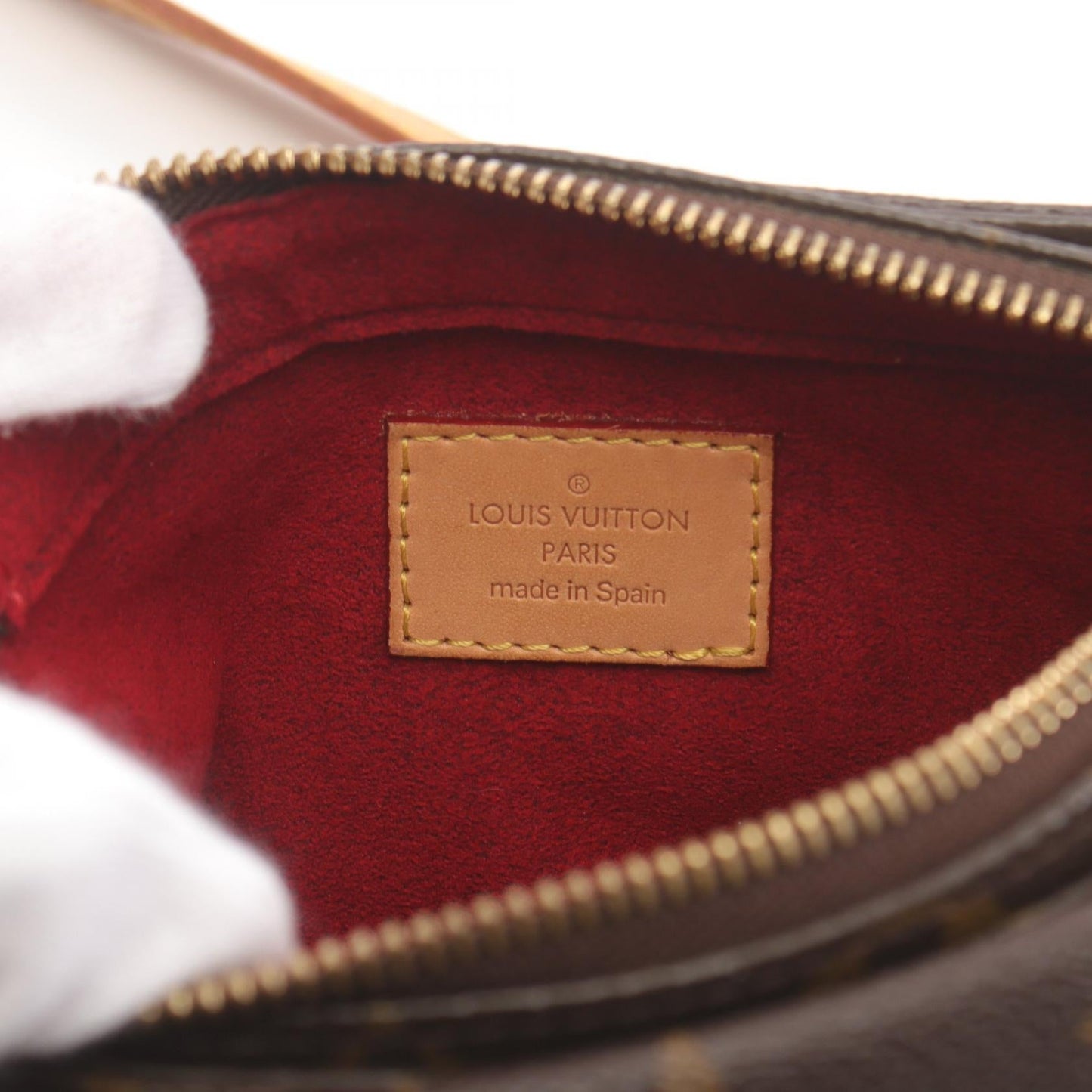 Louis Vuitton Vivacite PM Shoulder Bag Brown