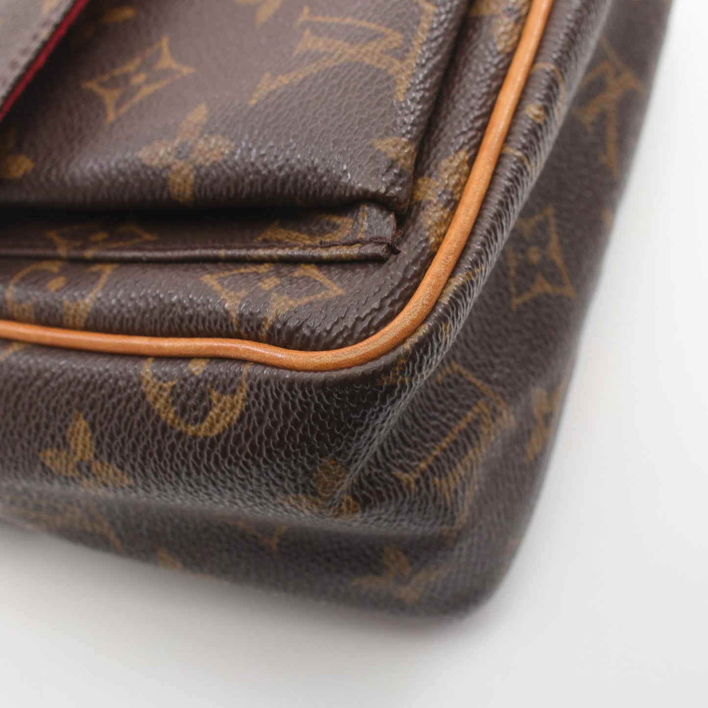 Louis Vuitton Vivacite PM Shoulder Bag Brown