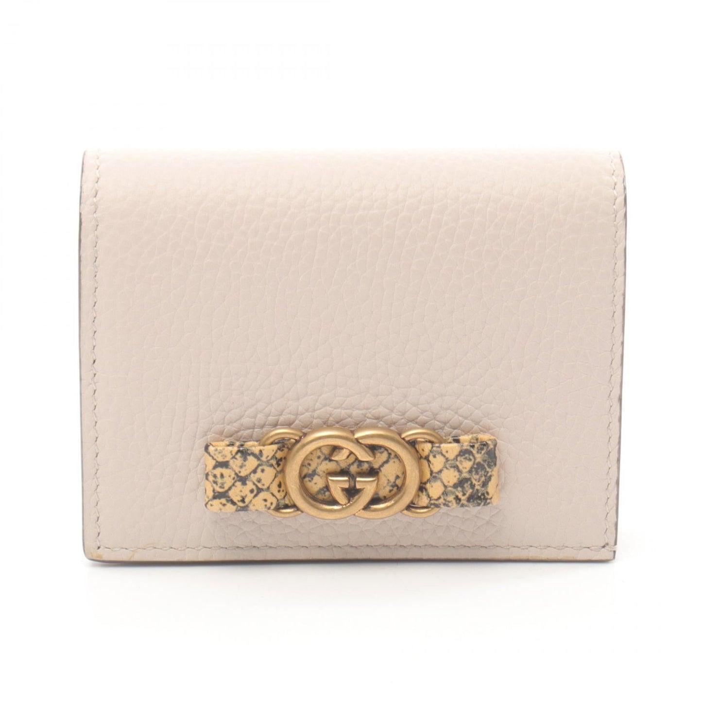 Luxury Gucci Trending 2025 Interlocking G Leather Wallet Beige