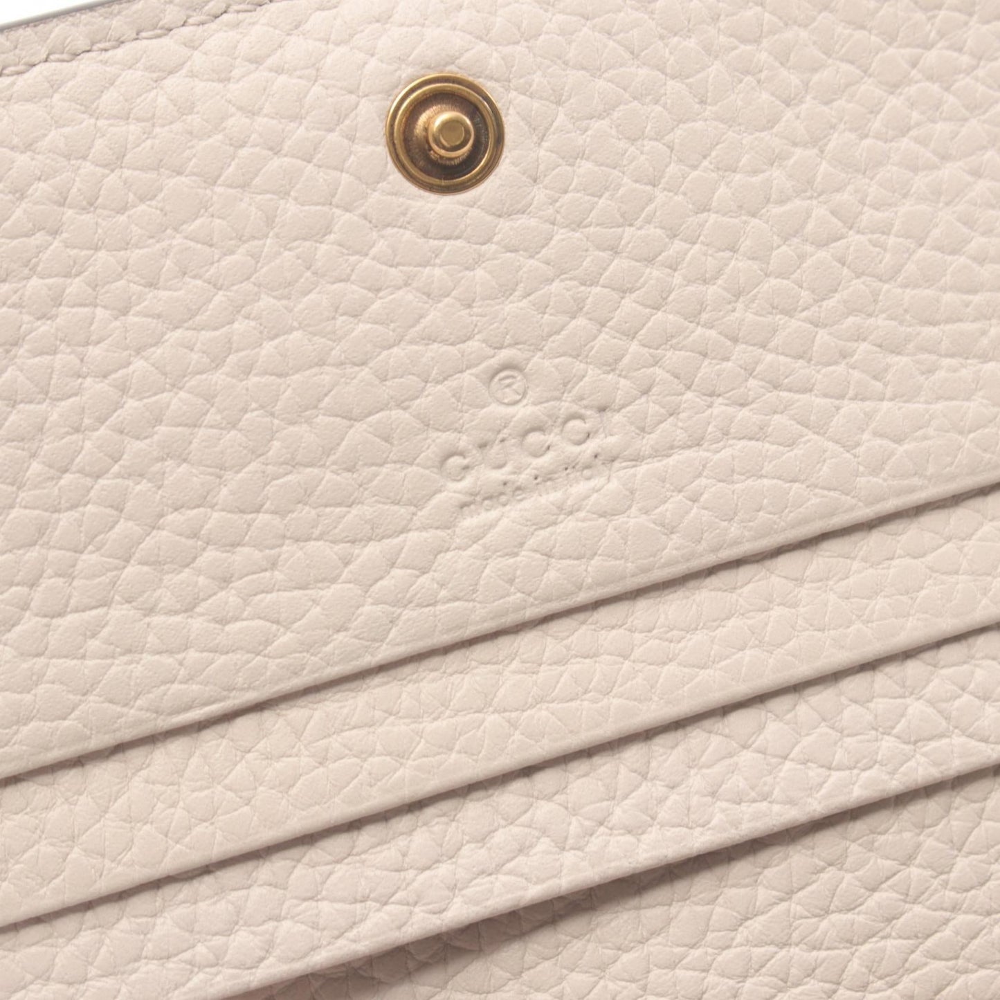 Luxury Gucci Trending 2025 Interlocking G Leather Wallet Beige