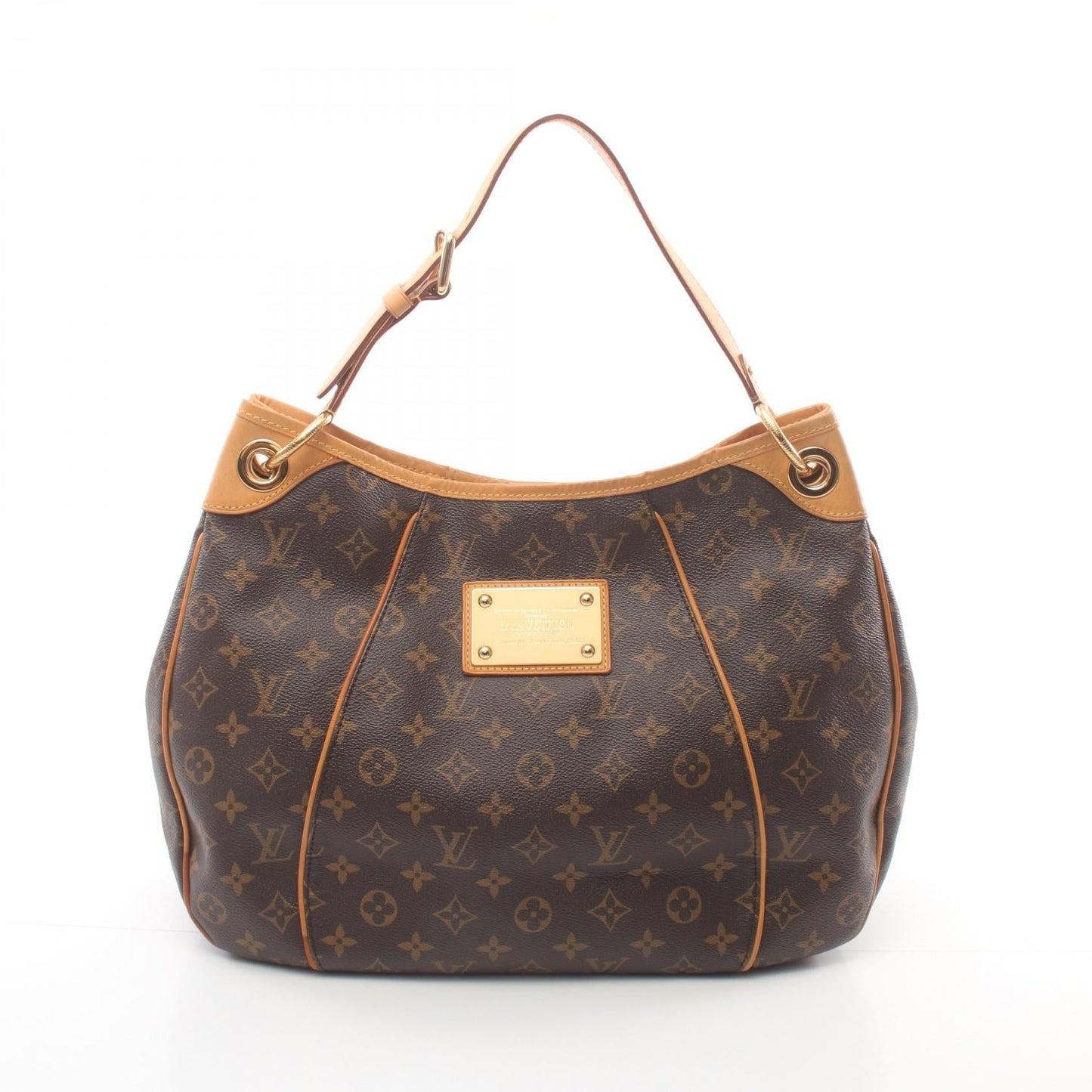 Louis Vuitton Galliera PM Shoulder Bag Brown