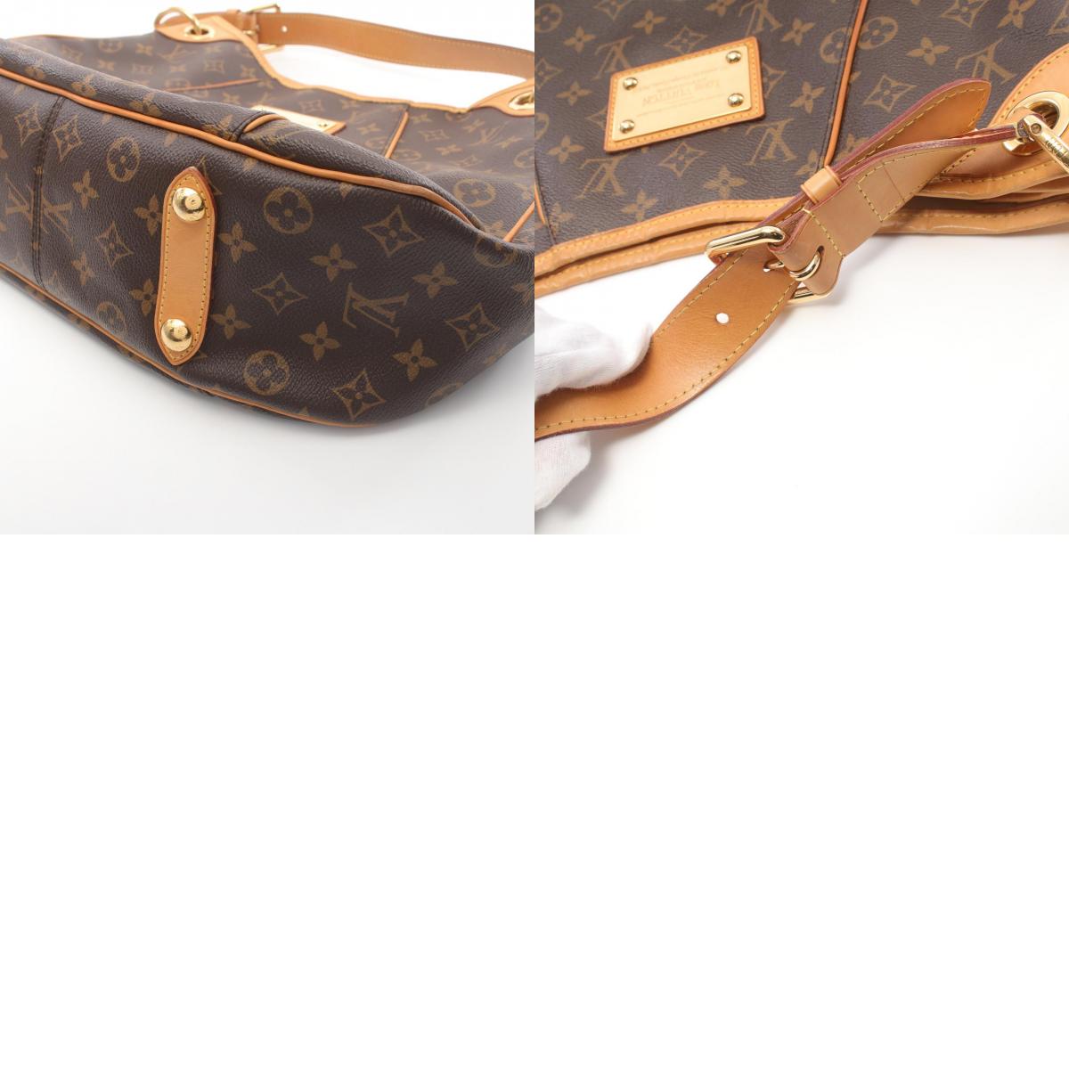 Louis Vuitton Galliera PM Shoulder Bag Brown