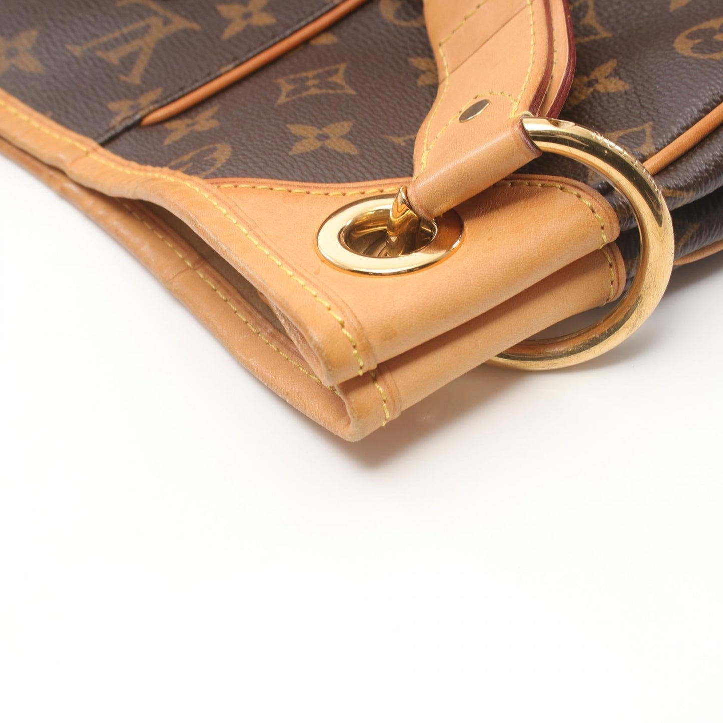 Louis Vuitton Galliera PM Shoulder Bag Brown