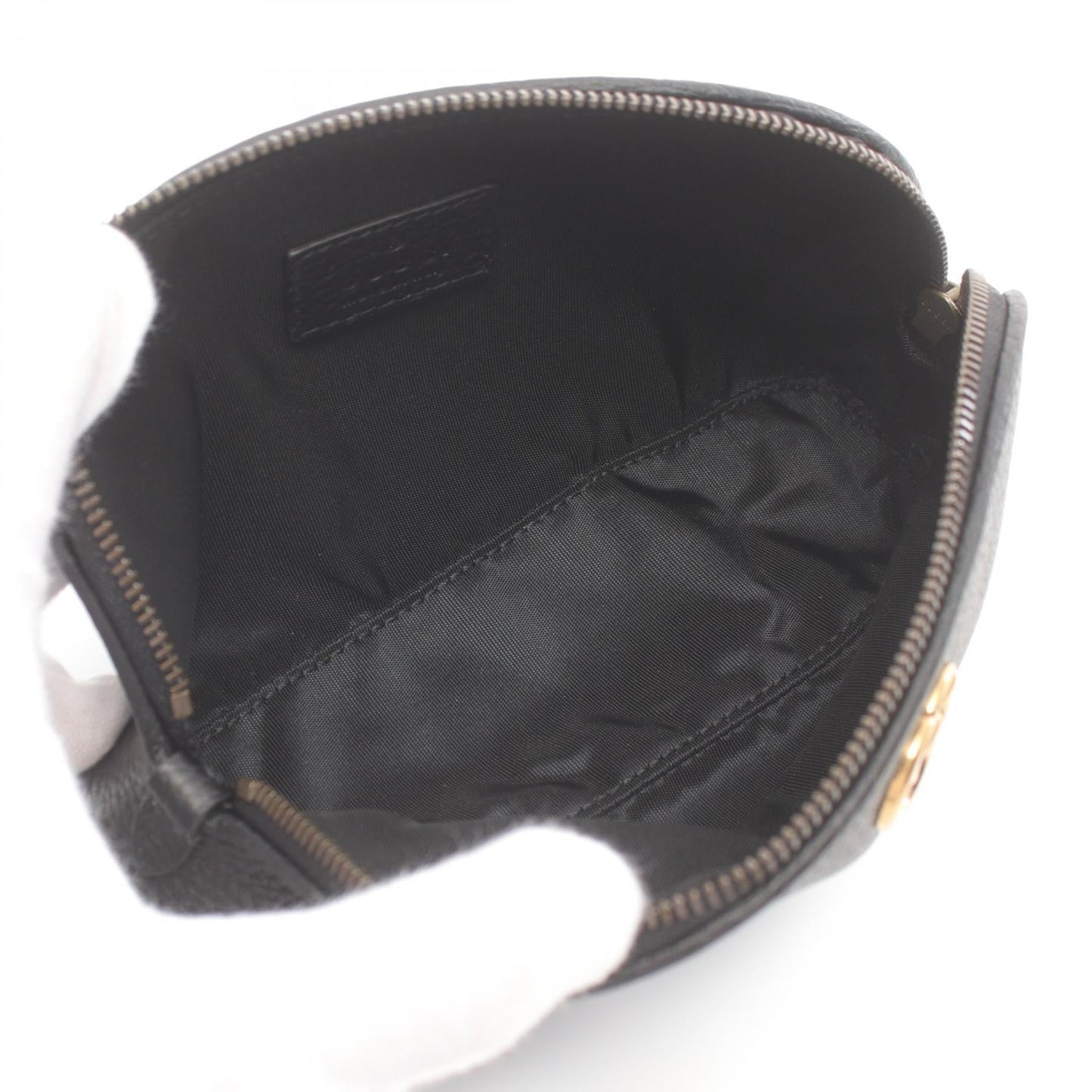 Luxury Gucci Trending 2025 Leather Double G Pouch Clutch