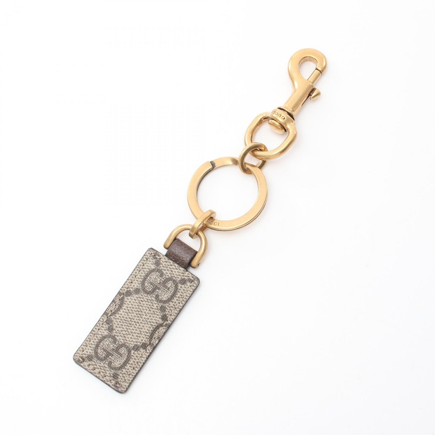 Luxury Gucci Trending 2025 Ophidia Hook Closure Key Holder PVC Canvas