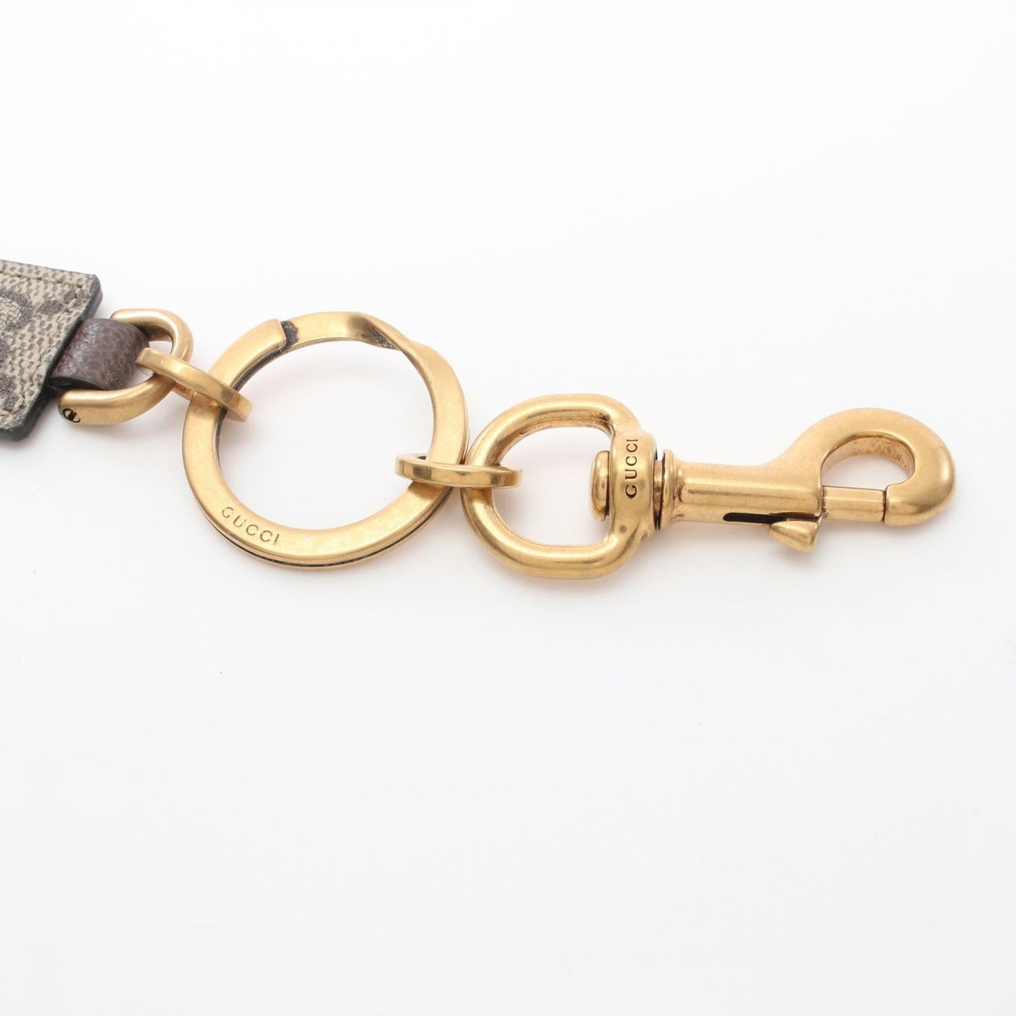 Luxury Gucci Trending 2025 Ophidia Key Holder PVC Canvas