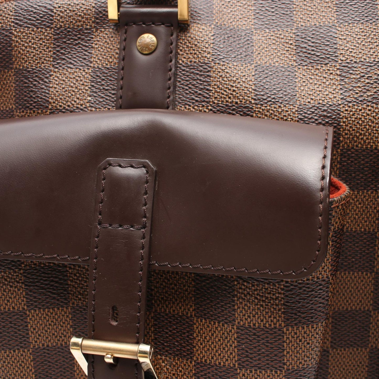 Louis Vuitton Damier Ebene Manosque GM Handbag N51120