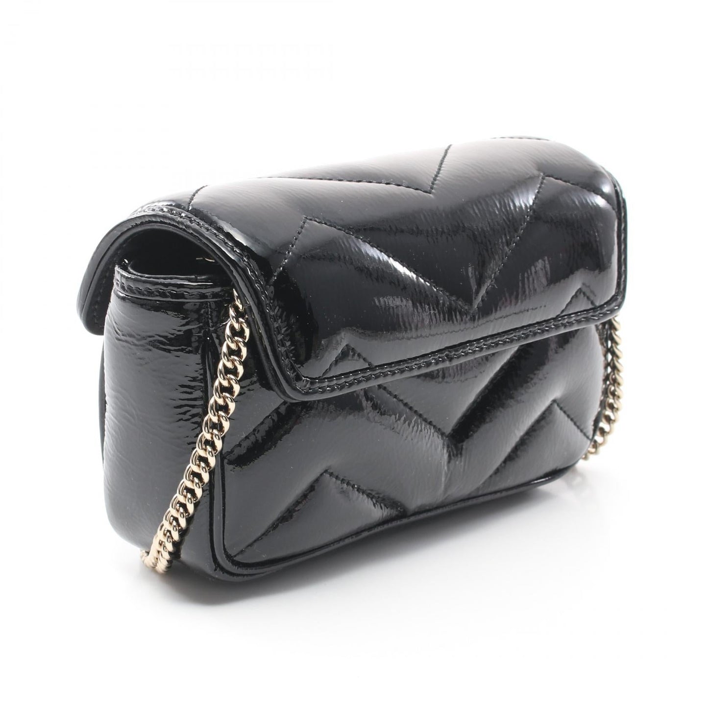 Luxury Gucci Trending 2025 GG Marmont Super Mini Leather Bag