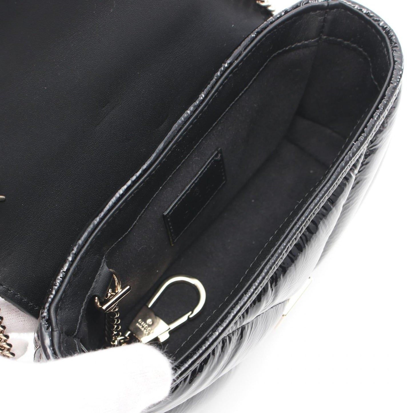 Luxury Gucci Trending 2025 GG Marmont Super Mini Leather Bag