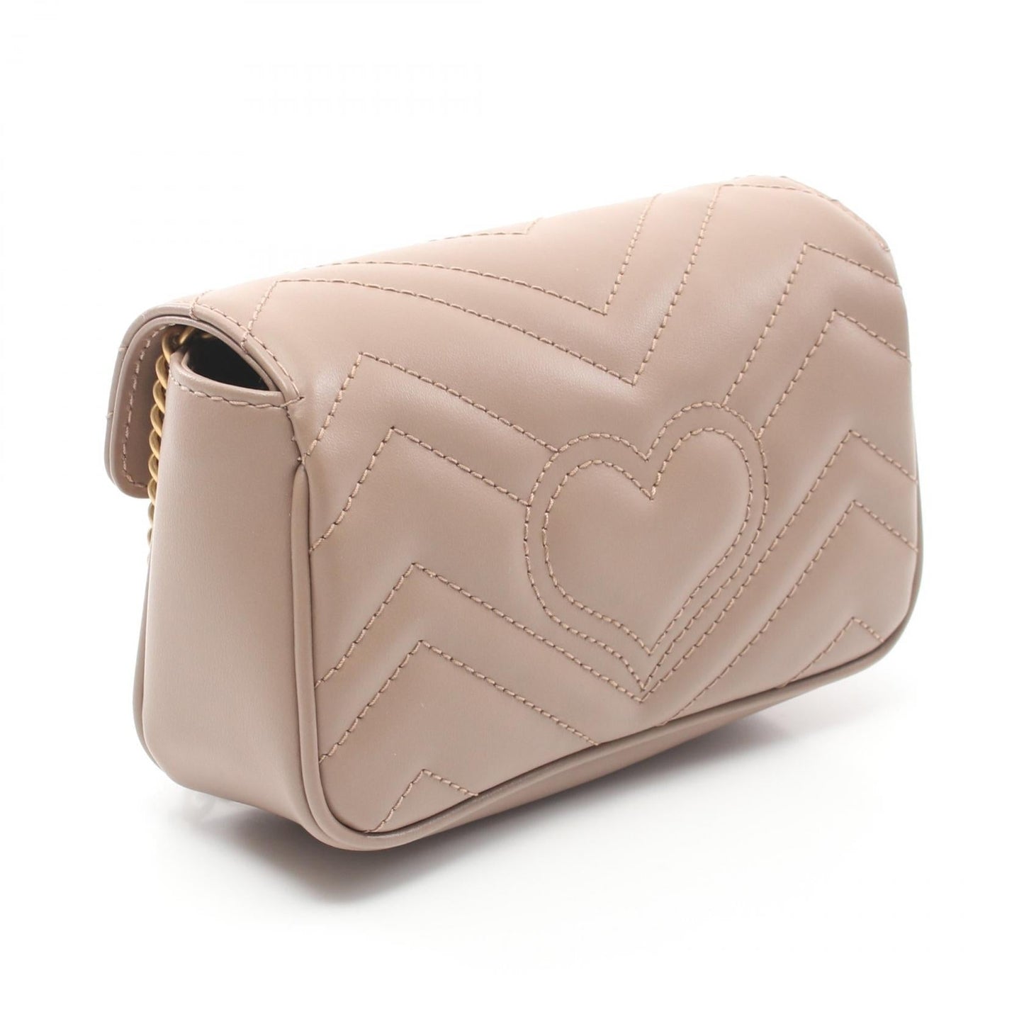 Luxury Gucci Trending 2025 GG Marmont Super Mini Leather Bag