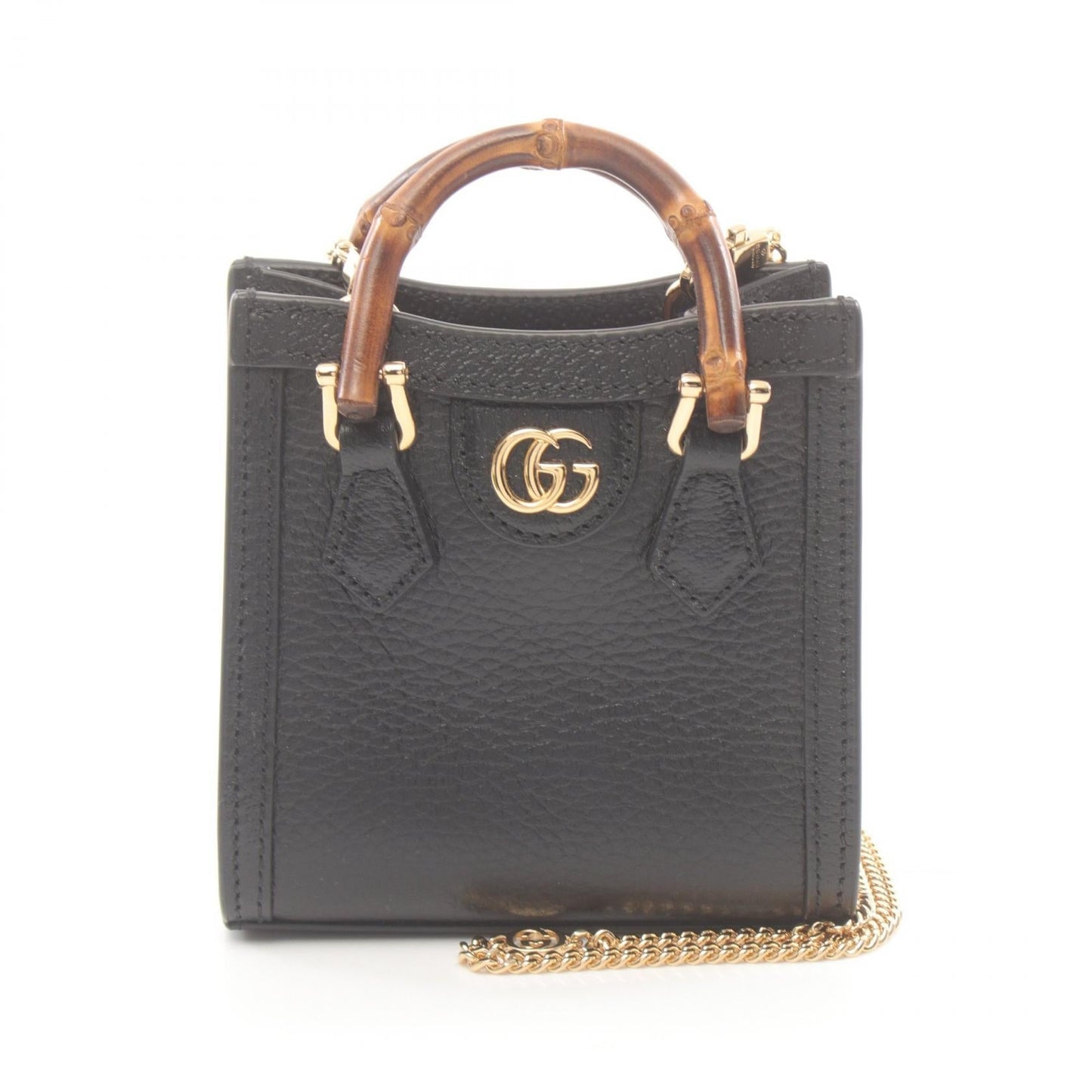 Luxury Gucci Trending 2025 Diana Super Mini Leather Handbag