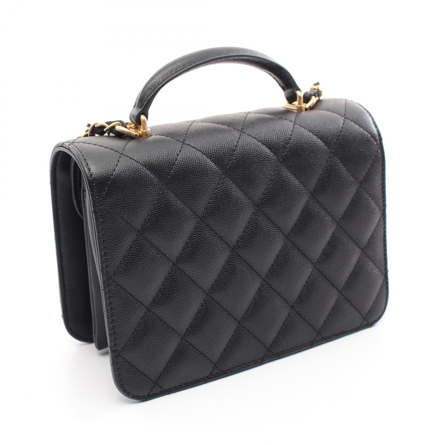 Chanel Caviar Skin Matelasse Shoulder Bag AS4286