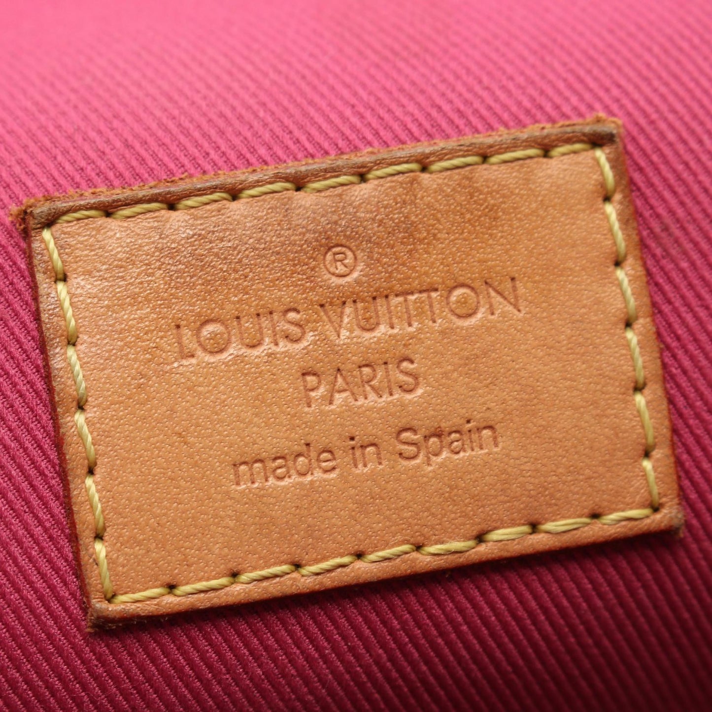 Louis Vuitton Cluny BB Monogram Rose Handbag M42738