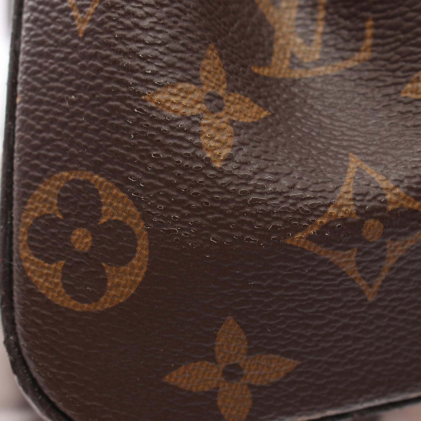 Louis Vuitton Cluny BB Monogram Rose Handbag M42738
