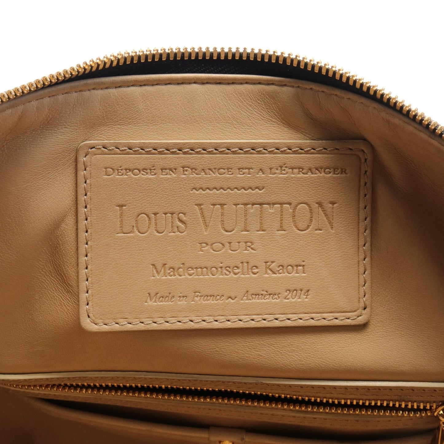 Louis Vuitton Leather Sac Louis Handbag