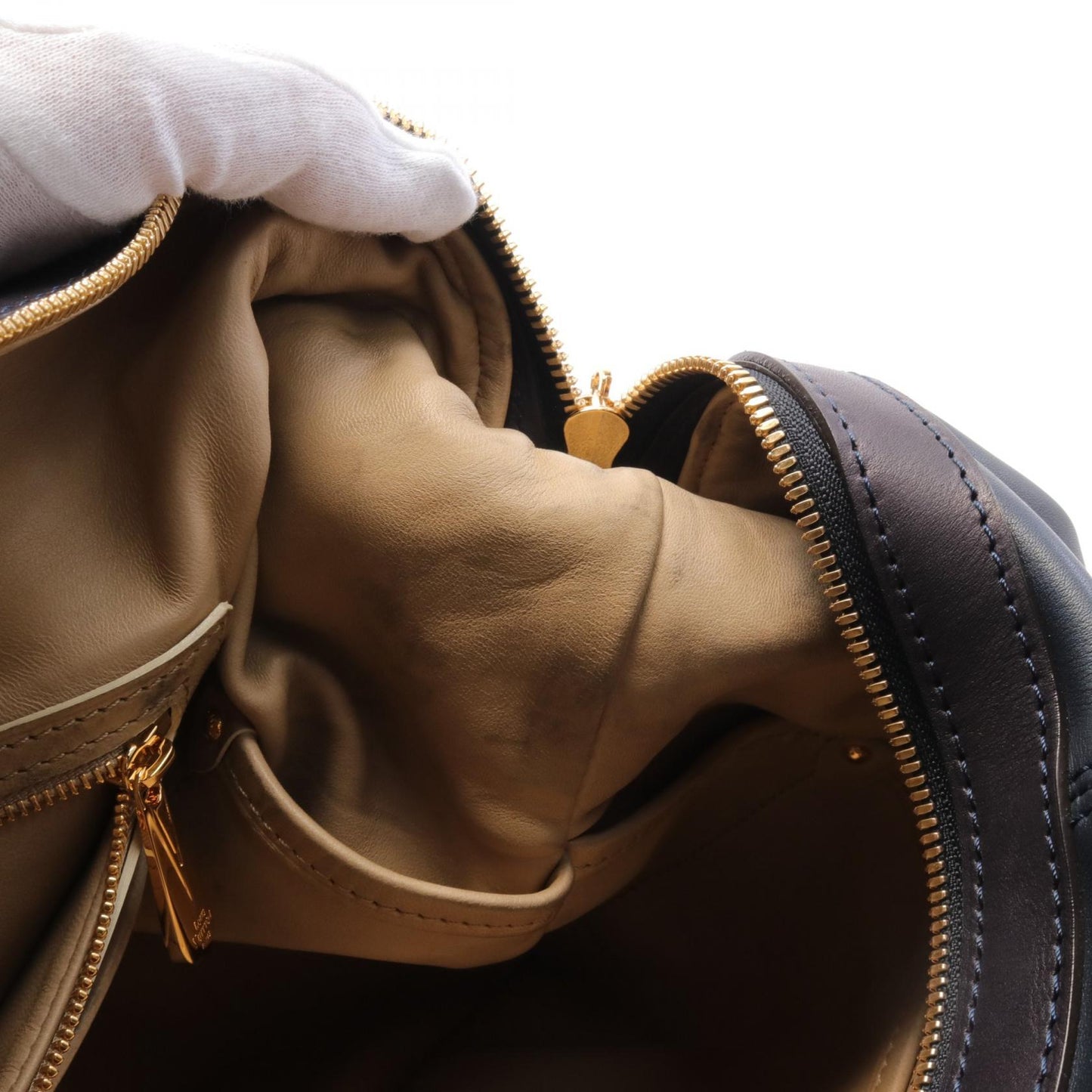 Louis Vuitton Leather Sac Louis Handbag