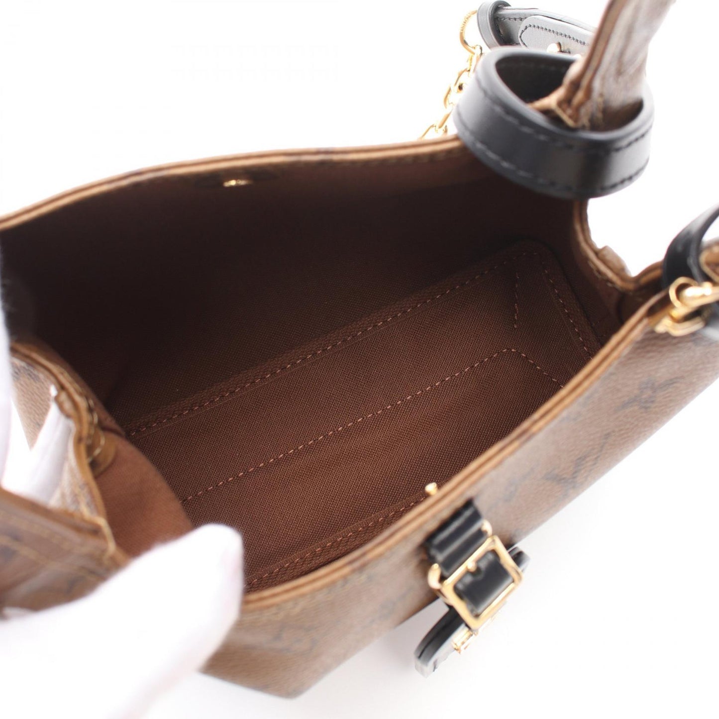 Louis Vuitton Atlantis BB Handbag Monogram Reverse