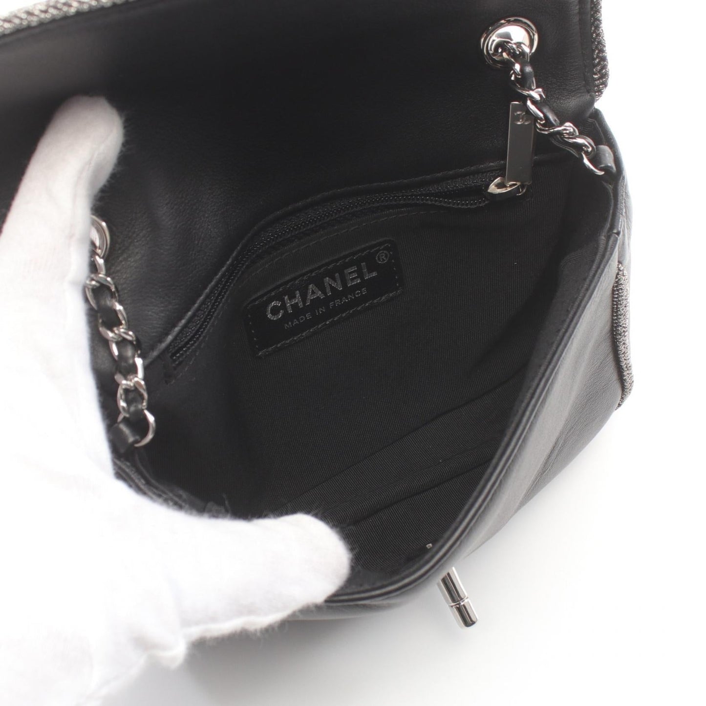 Chanel Lambskin Matelasse Shoulder Bag