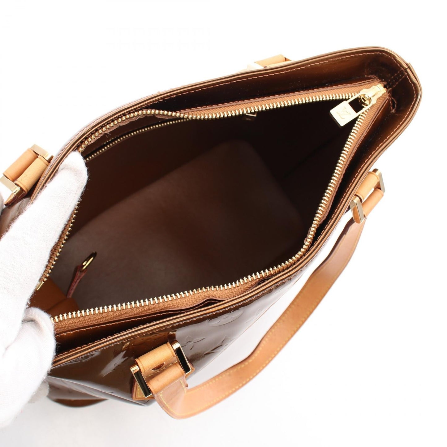 Louis Vuitton Monogram Vernis Leather Tote Bag