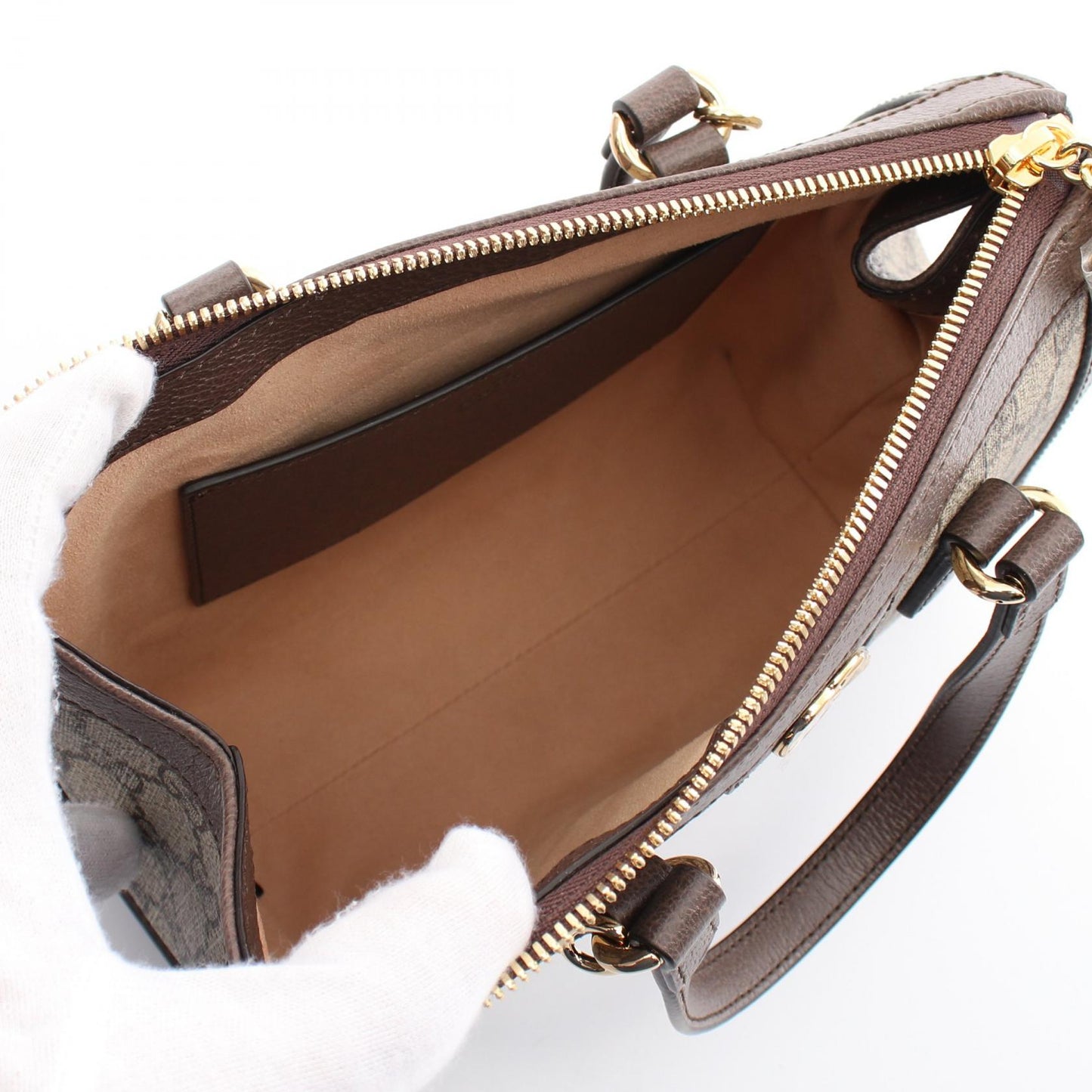 Luxury Gucci Trending 2025 Ophidia GG Small Tote Bag PVC Canvas Leather