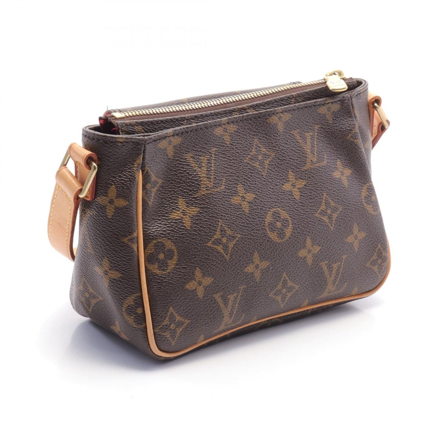 Louis Vuitton Vivacite PM Shoulder Bag Brown