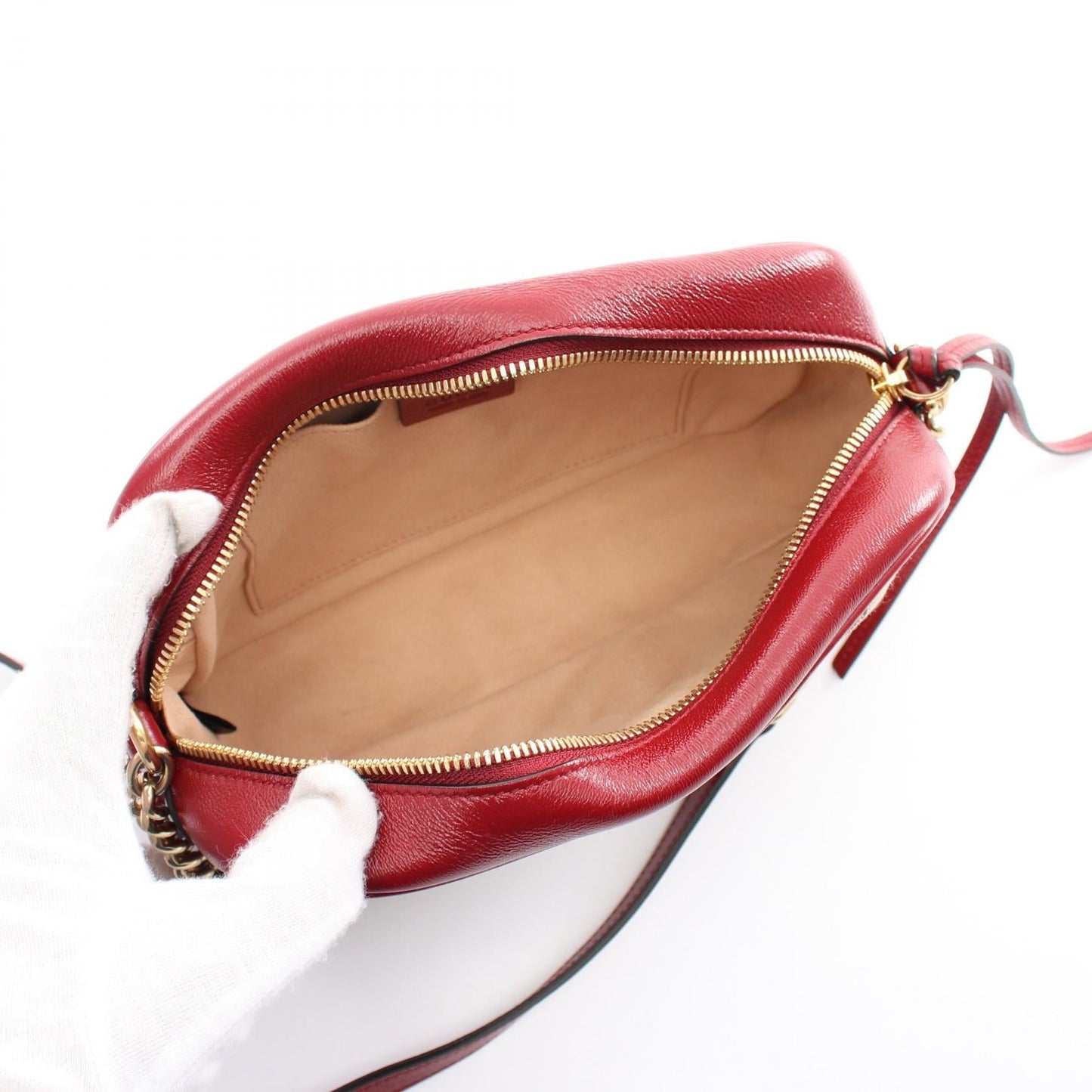 Luxury Gucci Trending 2025 GG Marmont Canvas Leather Shoulder Bag