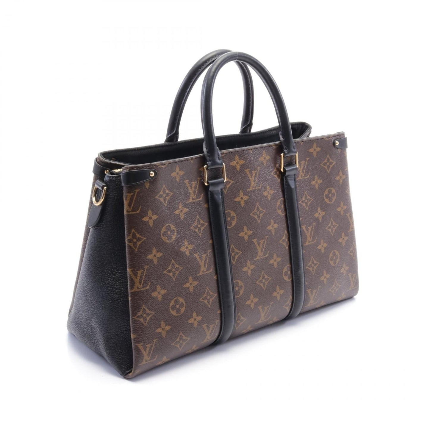 Louis Vuitton Soufflot NV MM Noir Handbag M44817