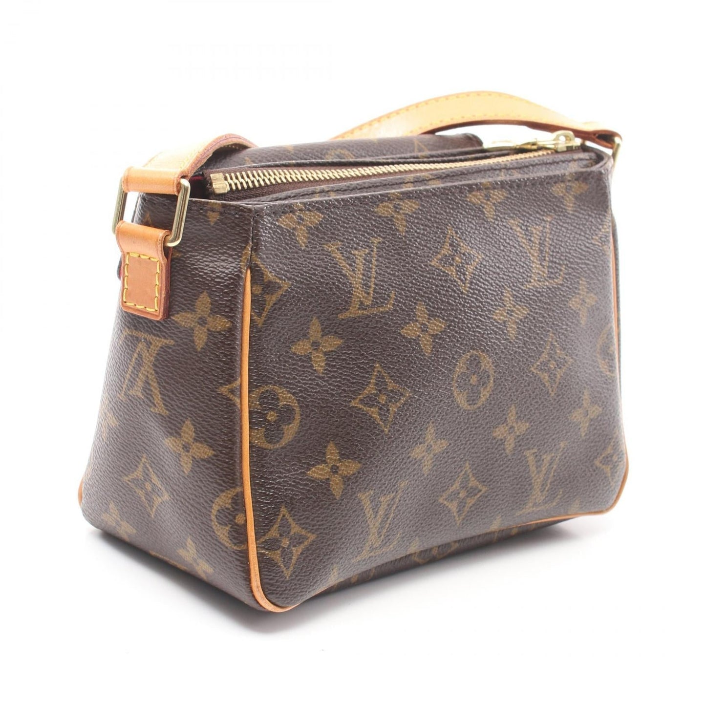 Louis Vuitton Vivacite PM Shoulder Bag Brown