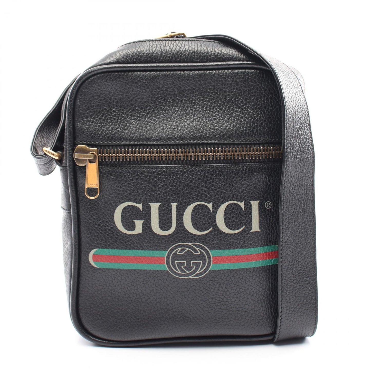 Luxury Gucci Trending 2025 Leather Print Shoulder Bag 523591