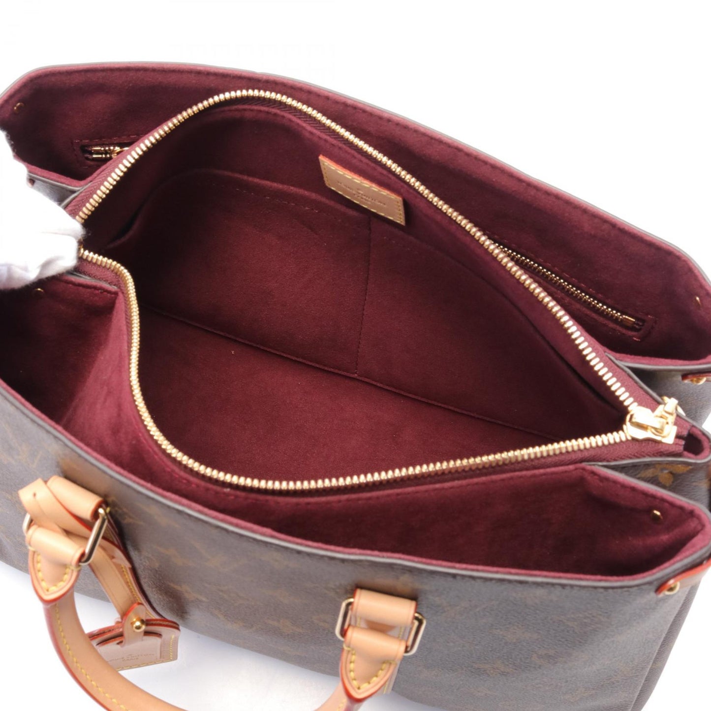 Louis Vuitton Soufflot MM Handbag Monogram Brown