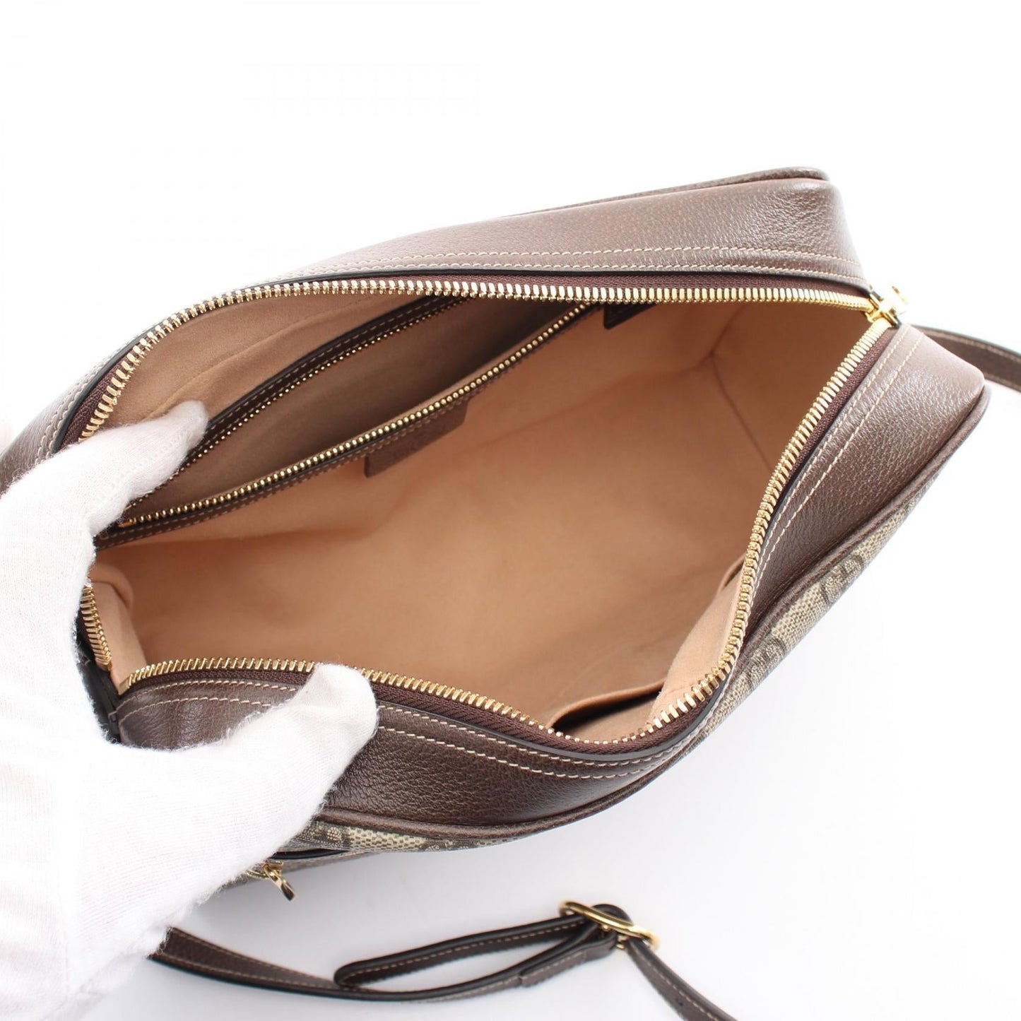 Luxury Gucci Trending 2025 Ophidia GG Supreme Small Shoulder Bag