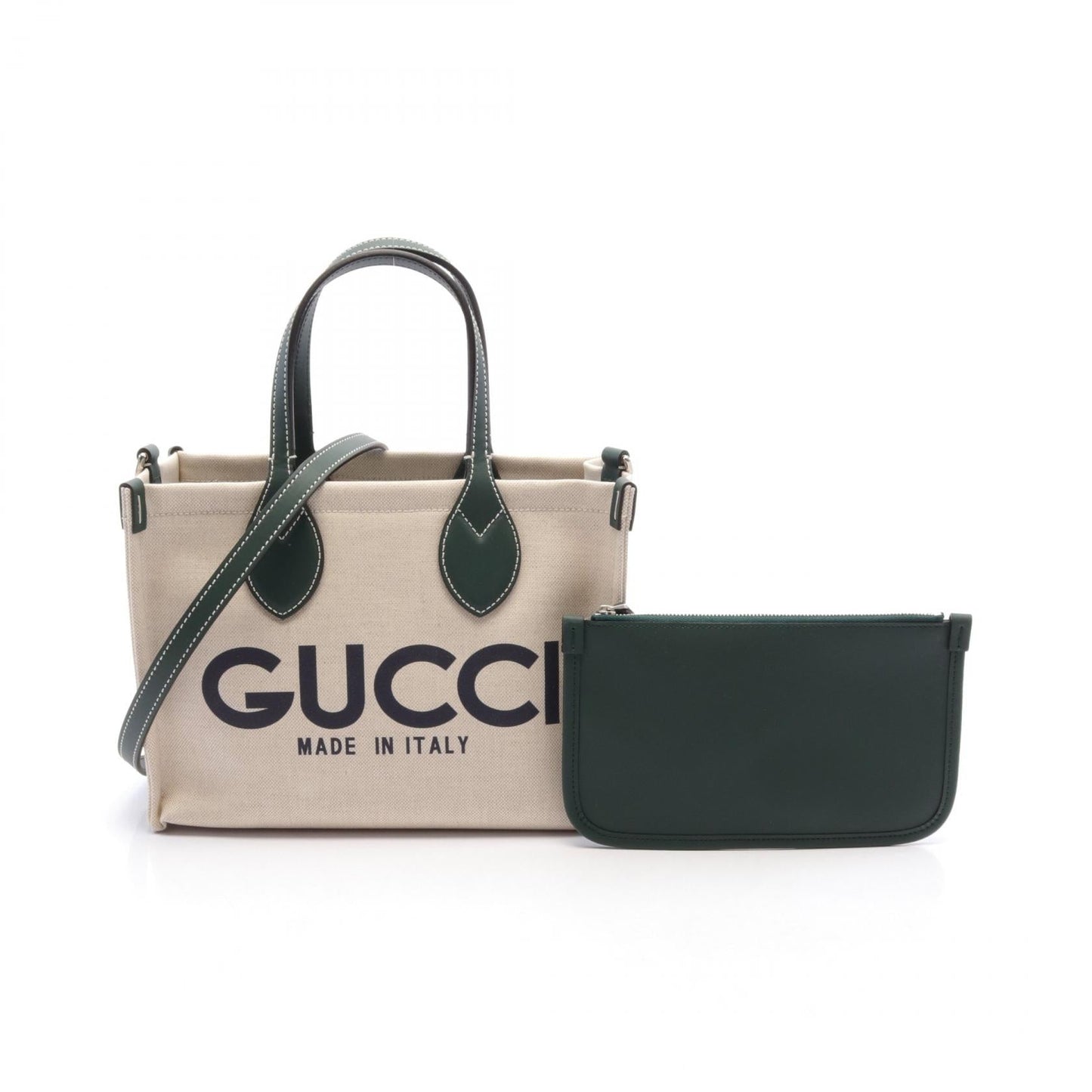Luxury Gucci Trending 2025 Canvas Leather Mini Tote Bag