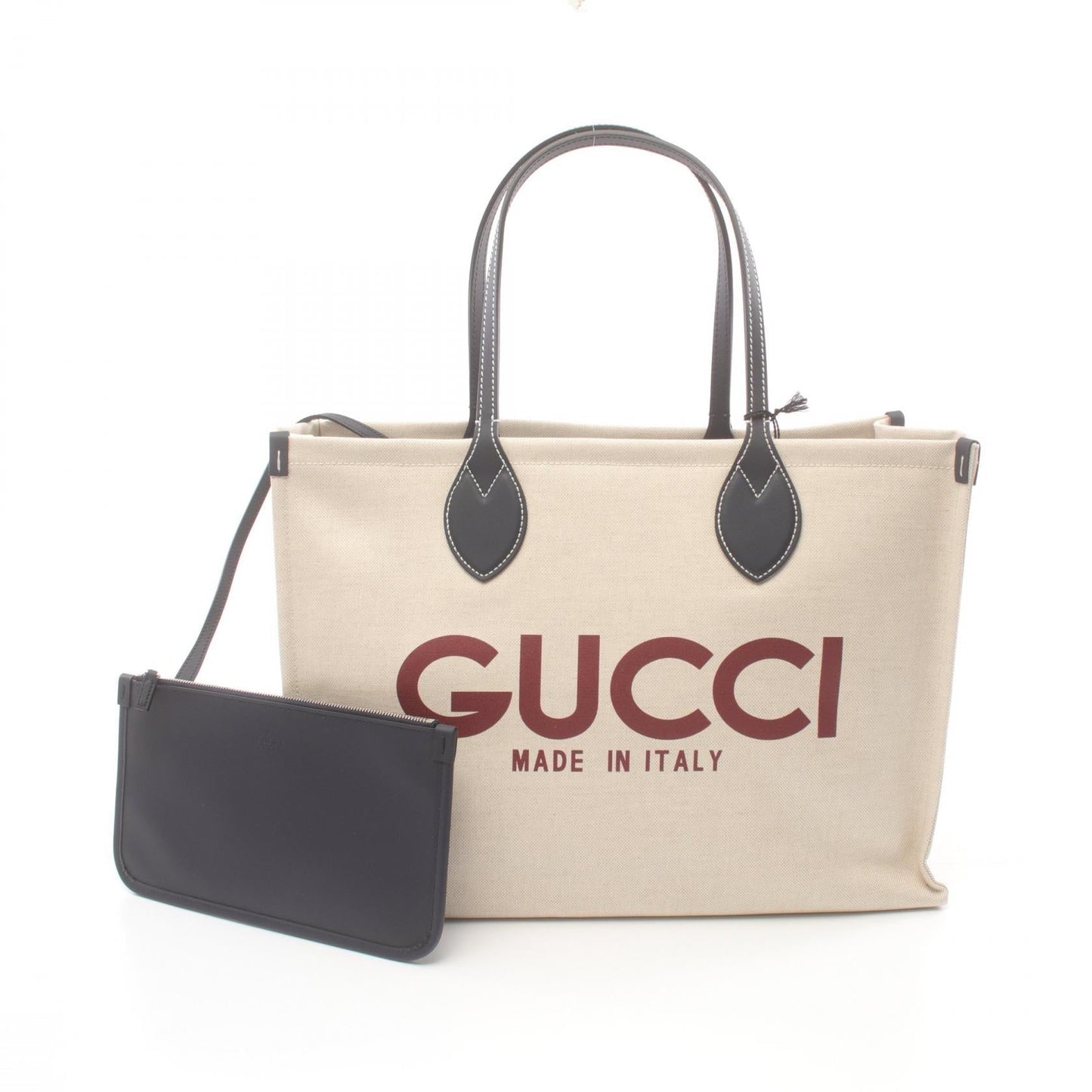 Luxury Gucci Trending 2025 Canvas Leather Print Tote Bag