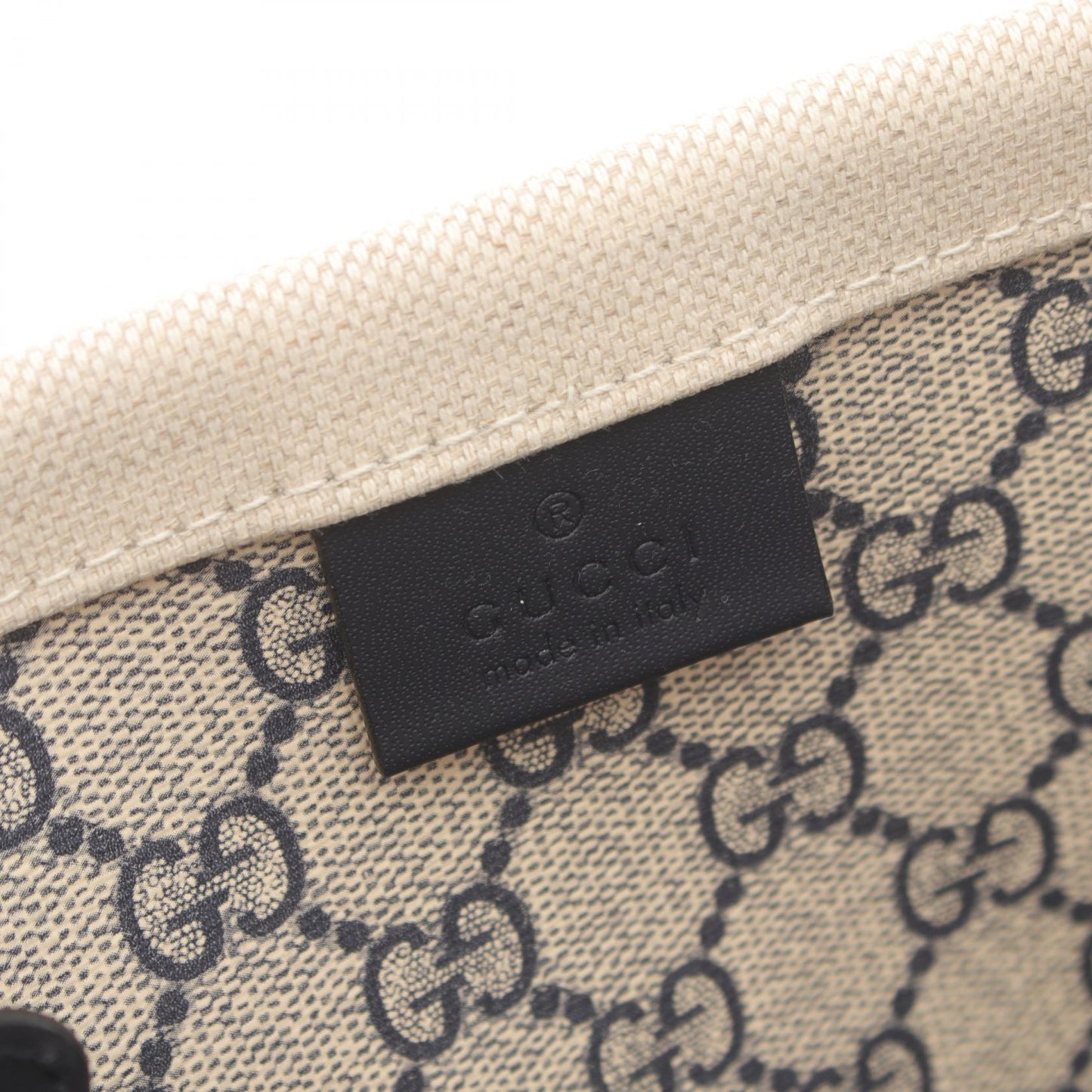 Luxury Gucci Trending 2025 Canvas Leather Print Tote Bag