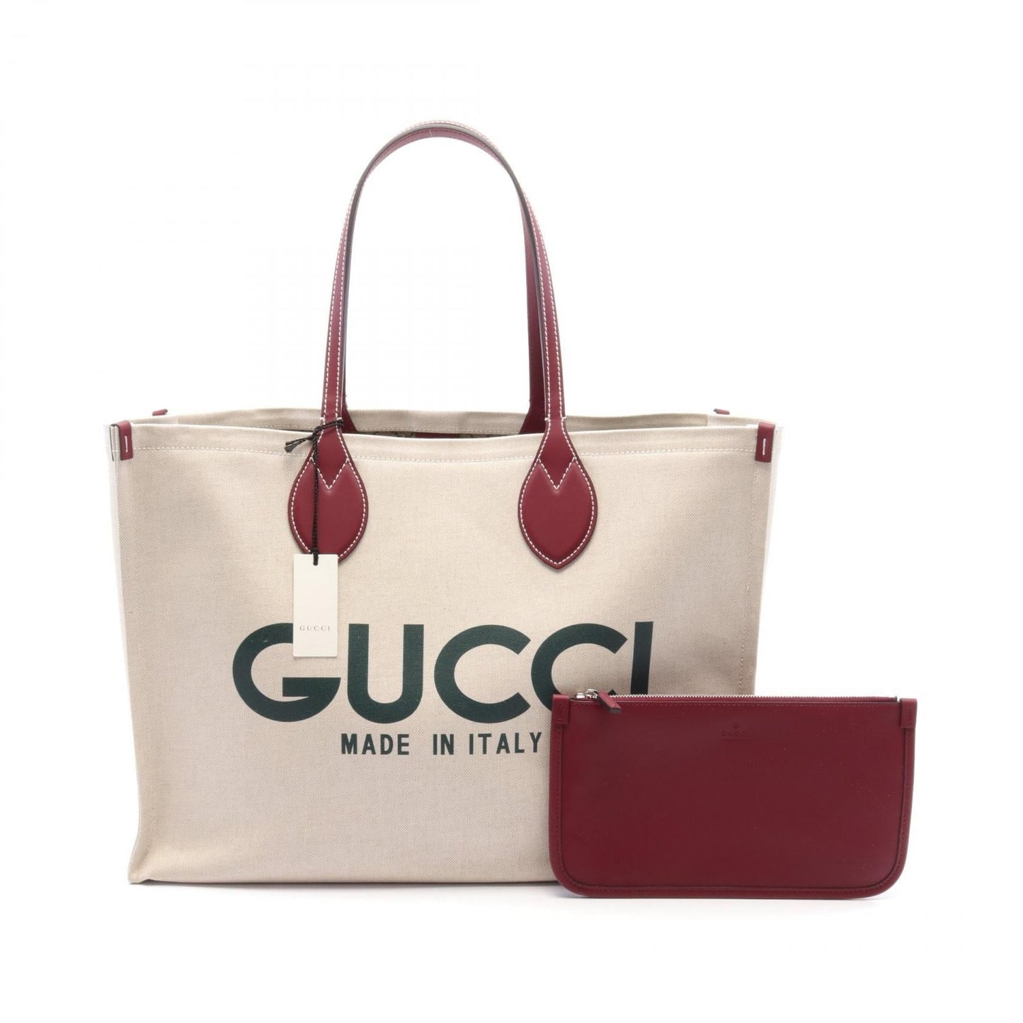 Luxury Gucci Trending 2025 Canvas Leather Print Tote Bag