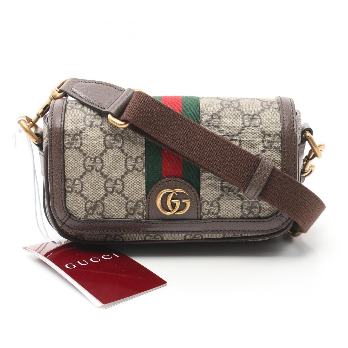 Luxury Gucci Trending 2025 Ophidia GG Supreme Mini Shoulder Bag
