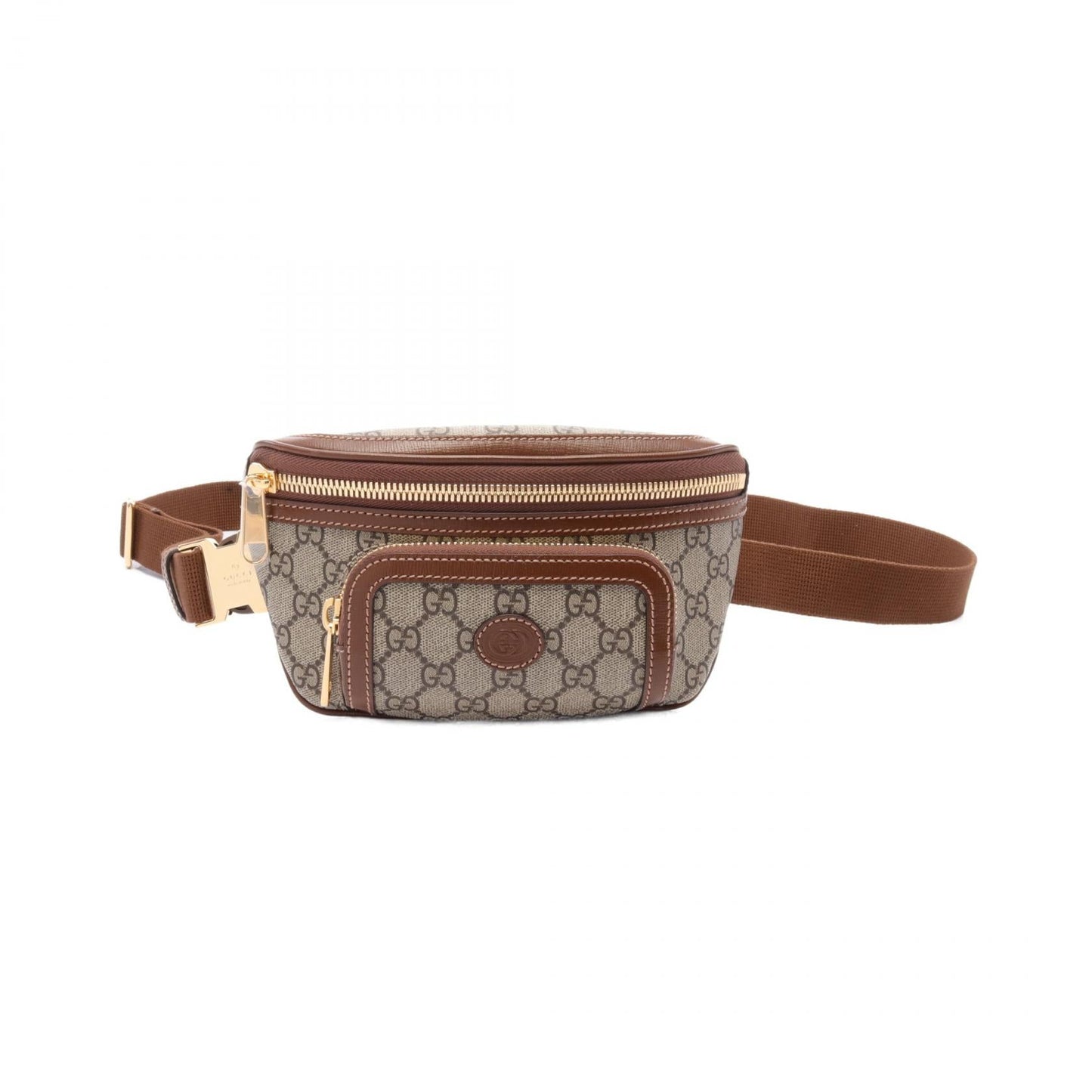 Luxury Gucci Trending 2025 Interlocking G GG Supreme Belt Bag
