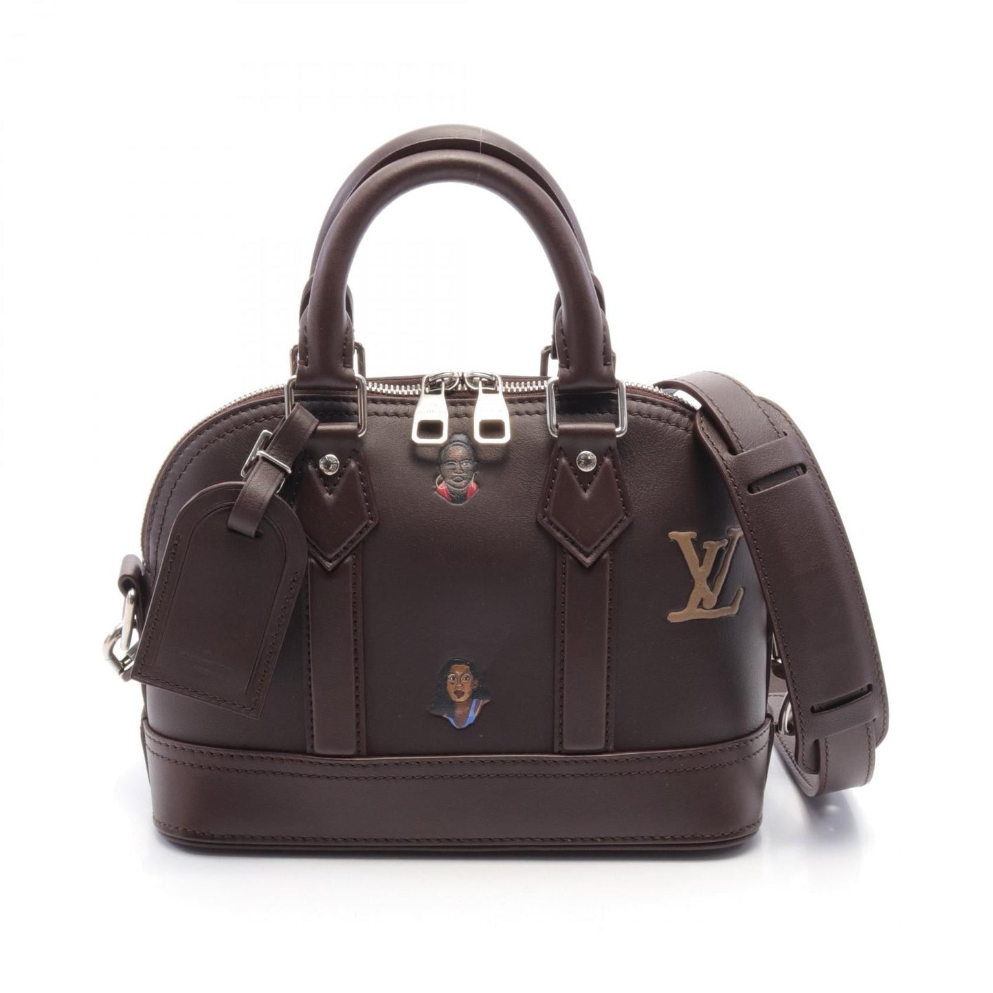 Louis Vuitton Alma 25 Leather Handbag M24520