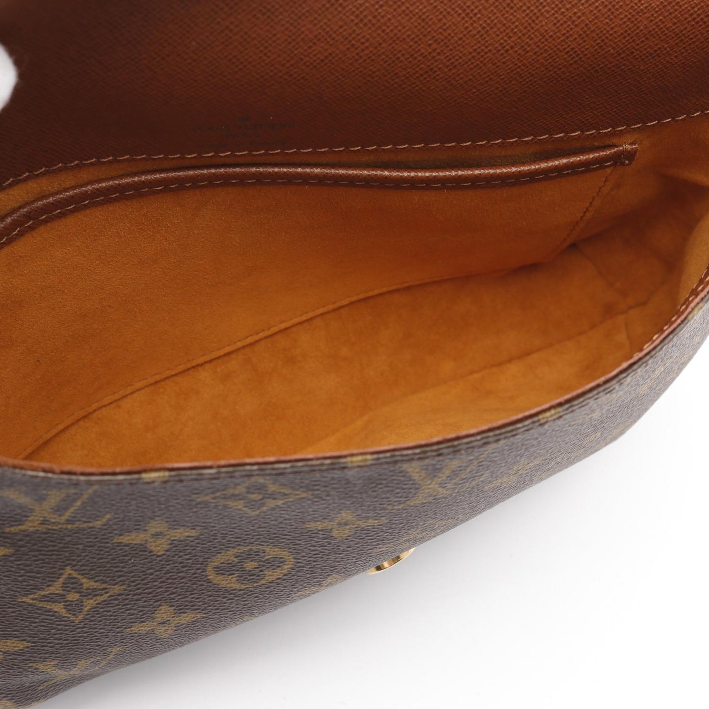 Louis Vuitton Musette Tango Shoulder Bag Brown