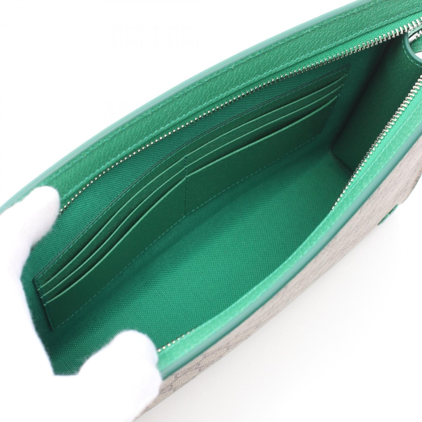 Luxury Gucci Trending 2025 GG Supreme Clutch Bag PVC Leather