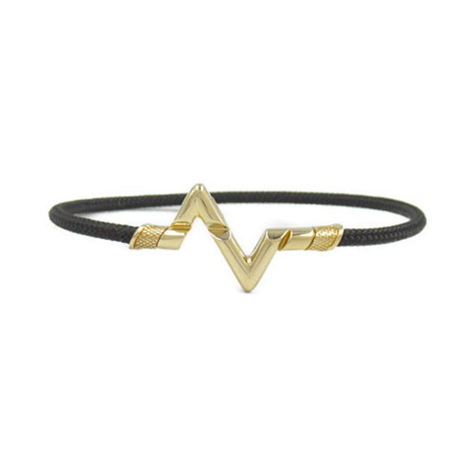 Louis Vuitton Gold Upside Down Bracelet