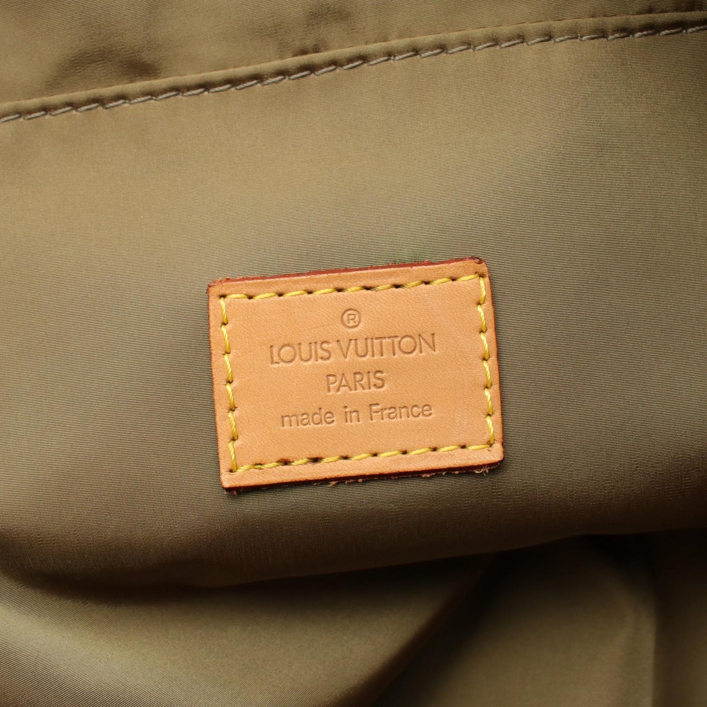 Louis Vuitton Damier Geant Nylon Canvas Leather Boston Bag