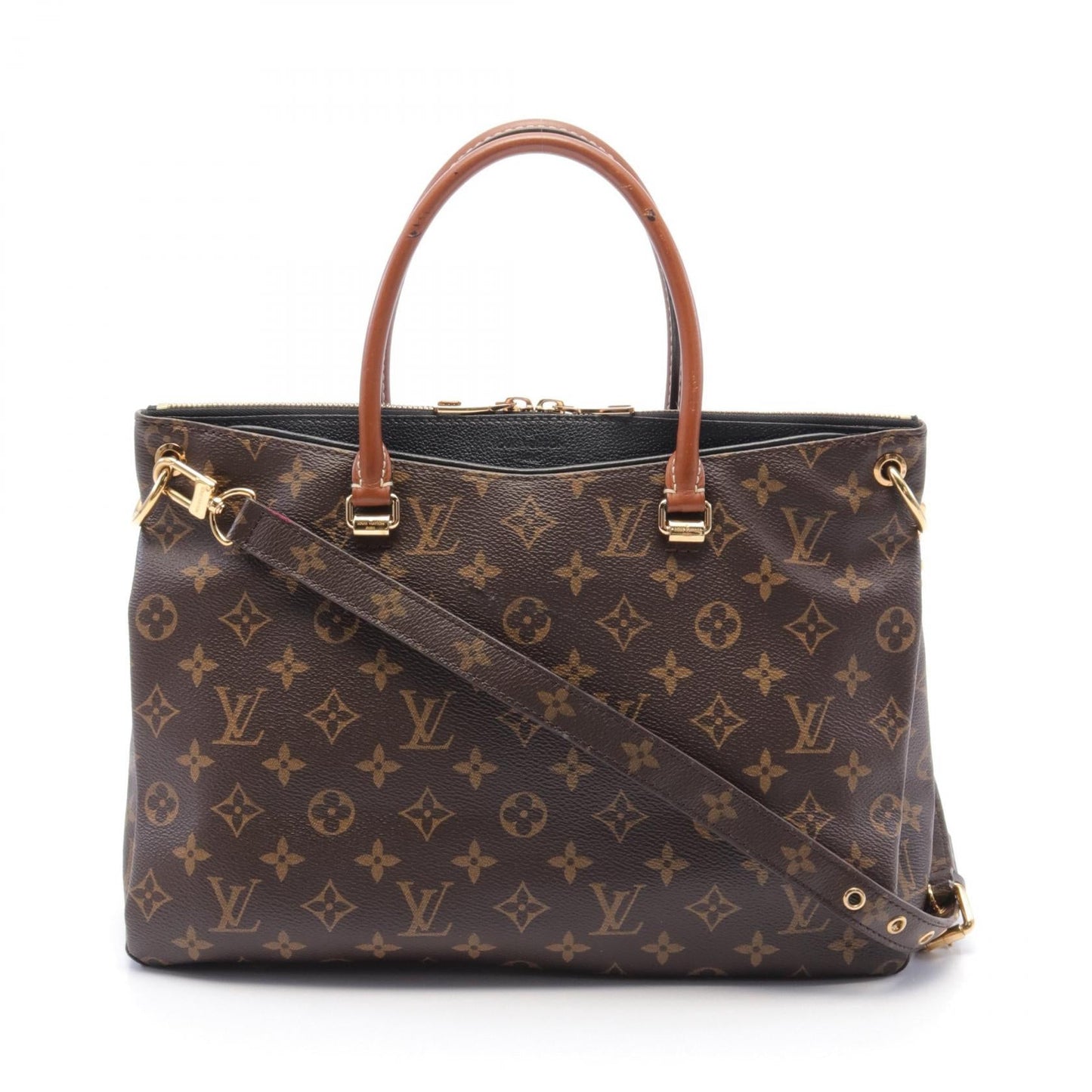 Louis Vuitton Monogram Canvas Leather Handbag M41064