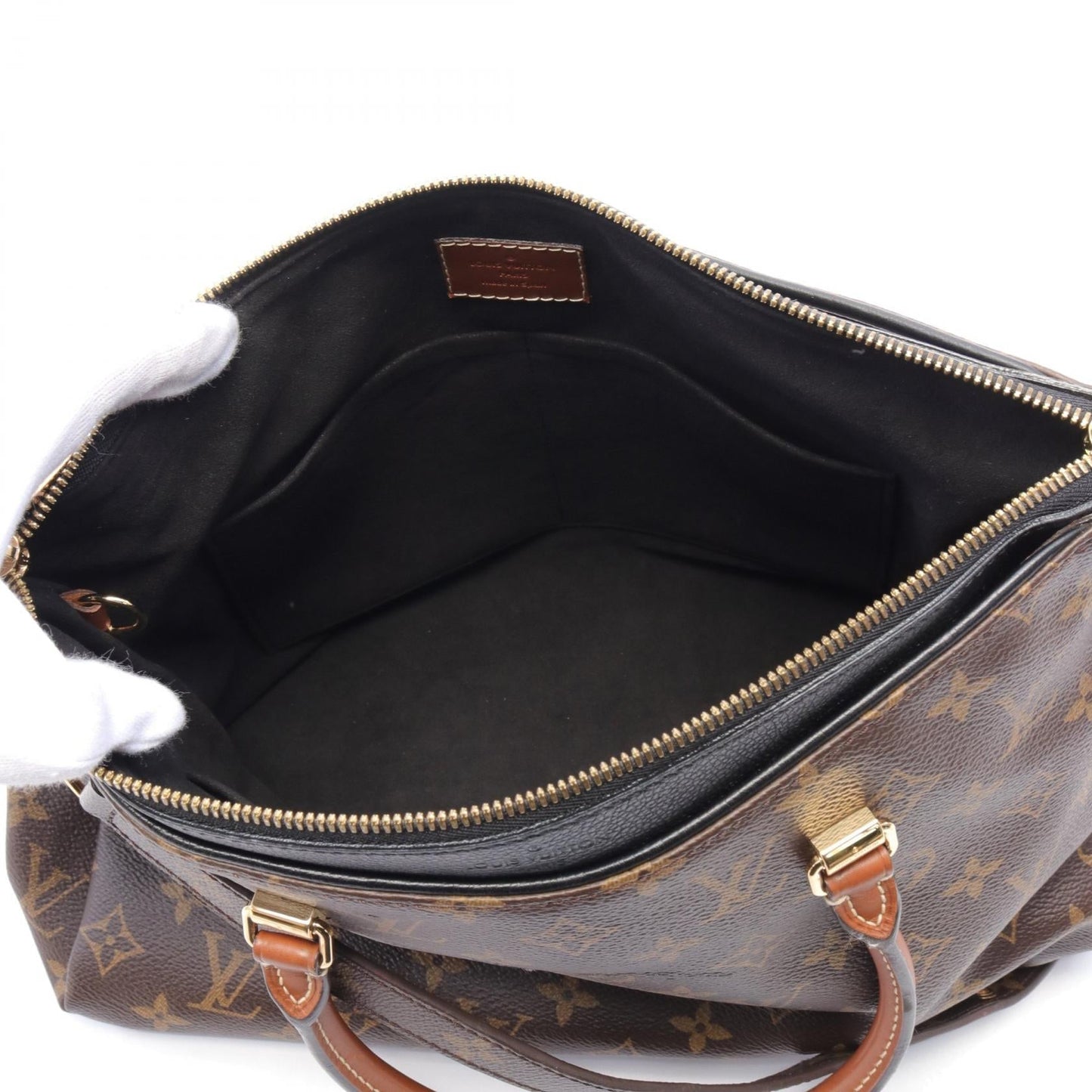 Louis Vuitton Monogram Canvas Leather Handbag M41064
