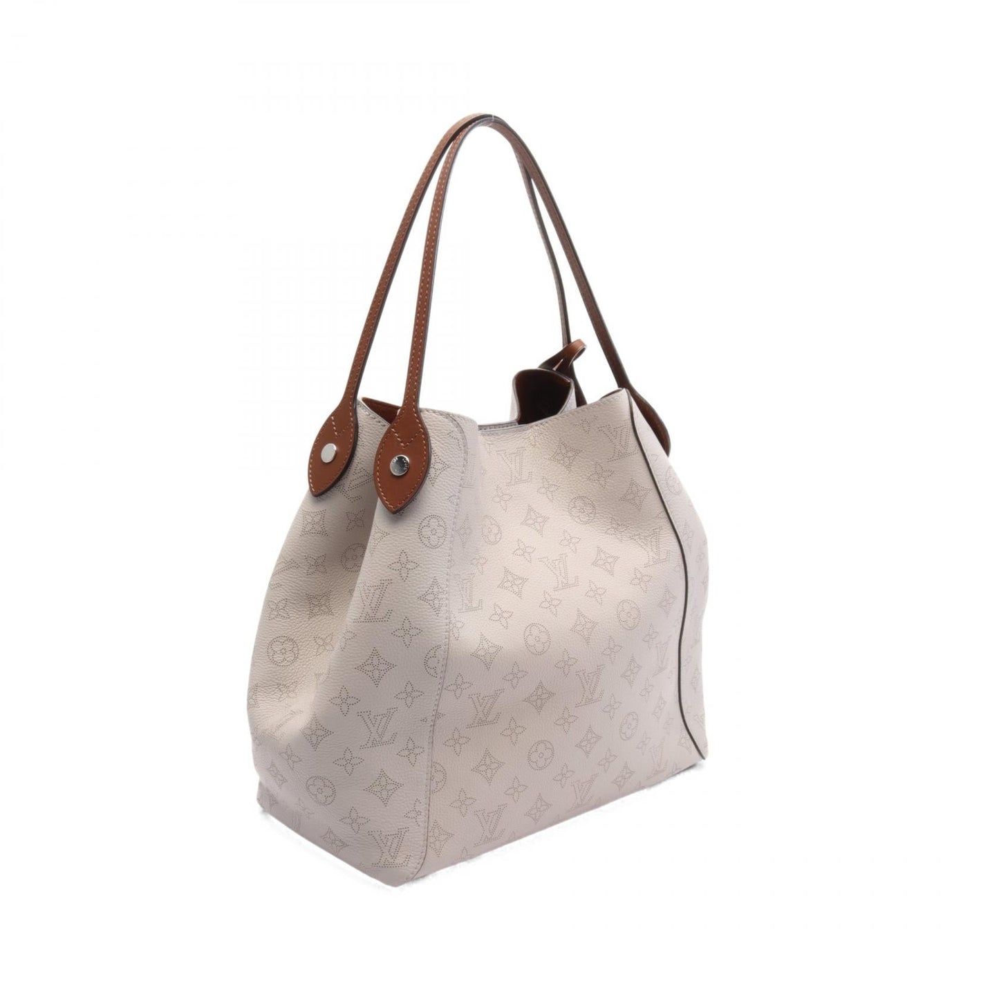 Louis Vuitton Mahina Leather Hina MM Tote Bag