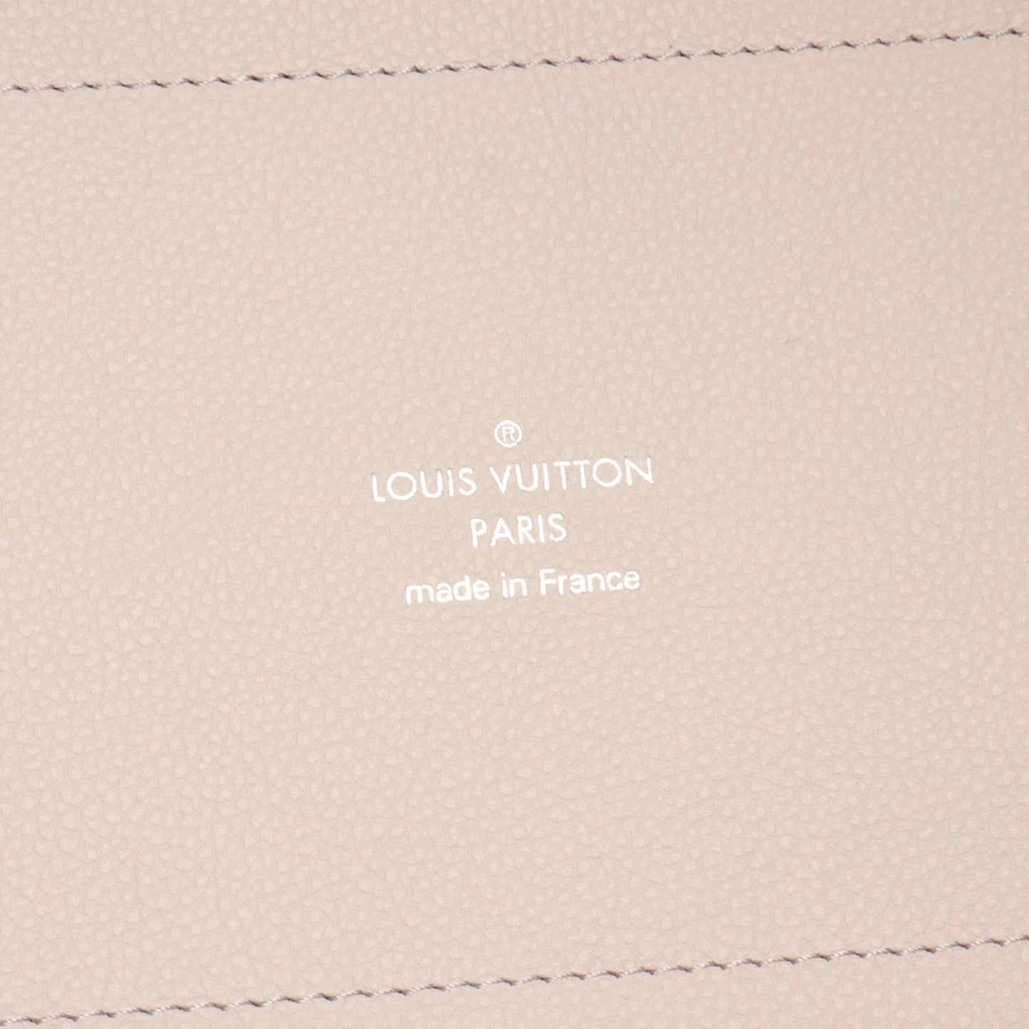 Louis Vuitton Mahina Leather Hina MM Tote Bag