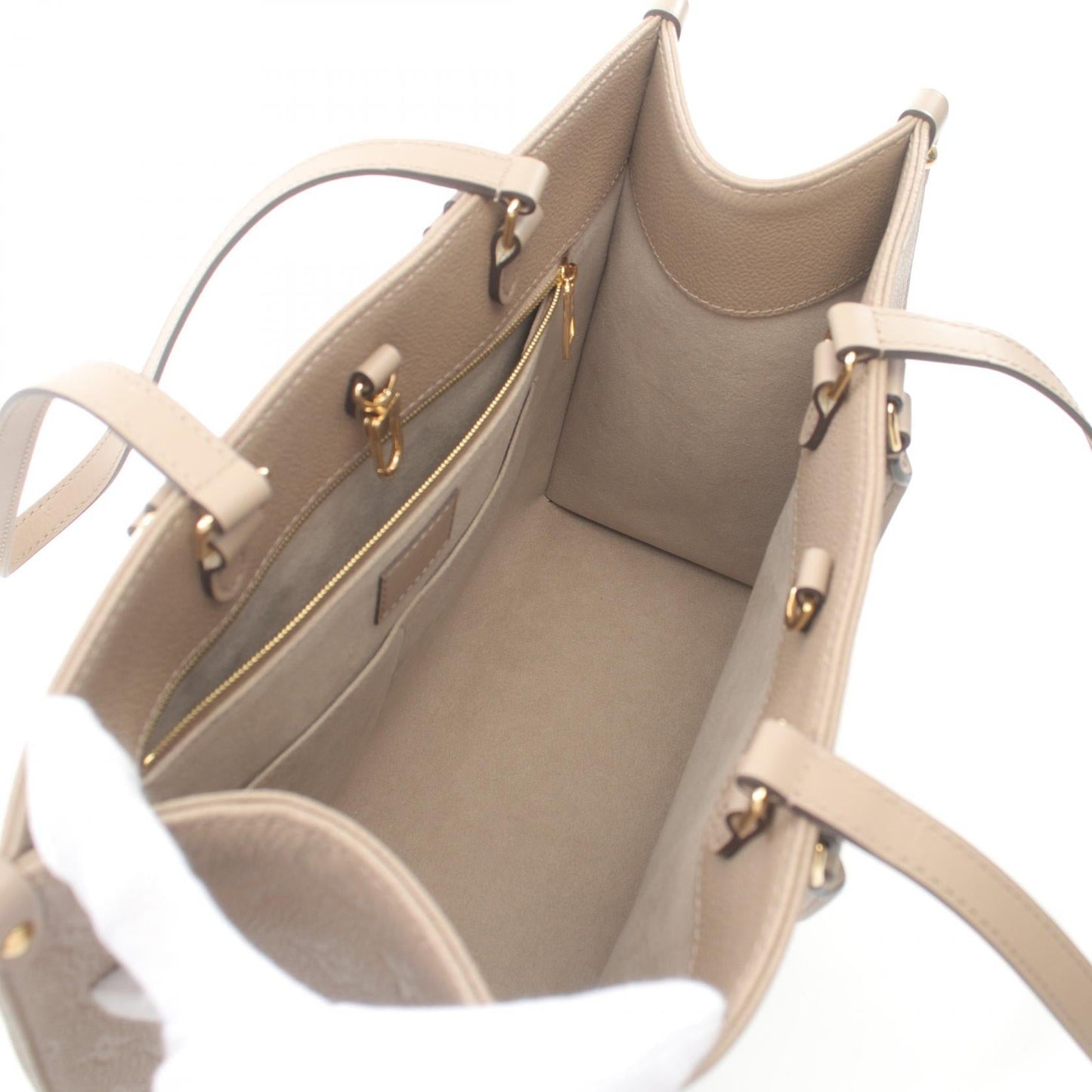 Louis Vuitton Monogram Empreinte Leather OnTheGo MM Tote Bag