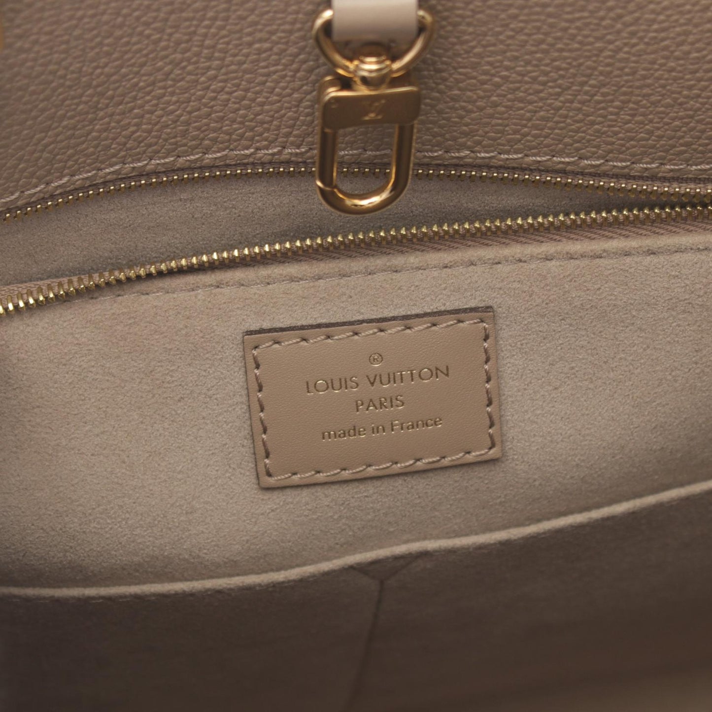 Louis Vuitton Monogram Empreinte Leather OnTheGo MM Tote Bag