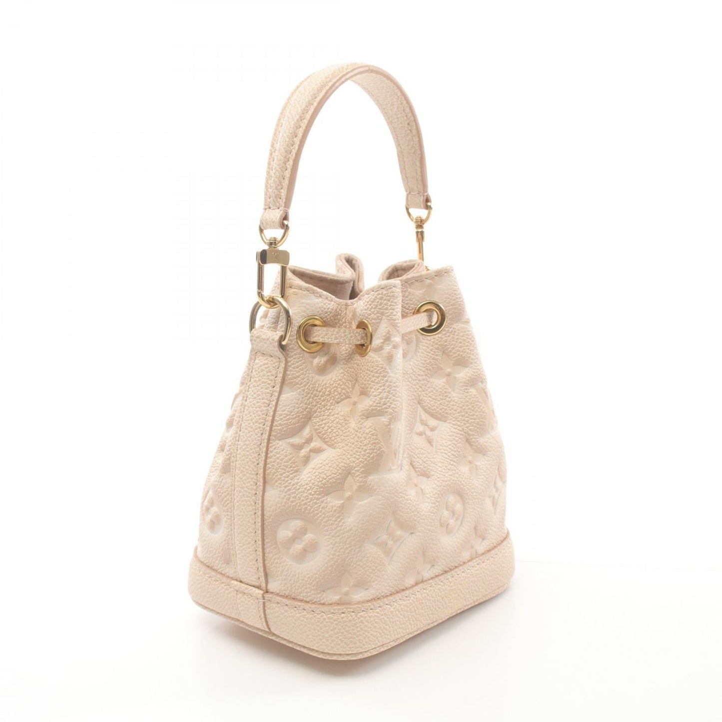 Louis Vuitton Nano Noe Stardust Leather Handbag